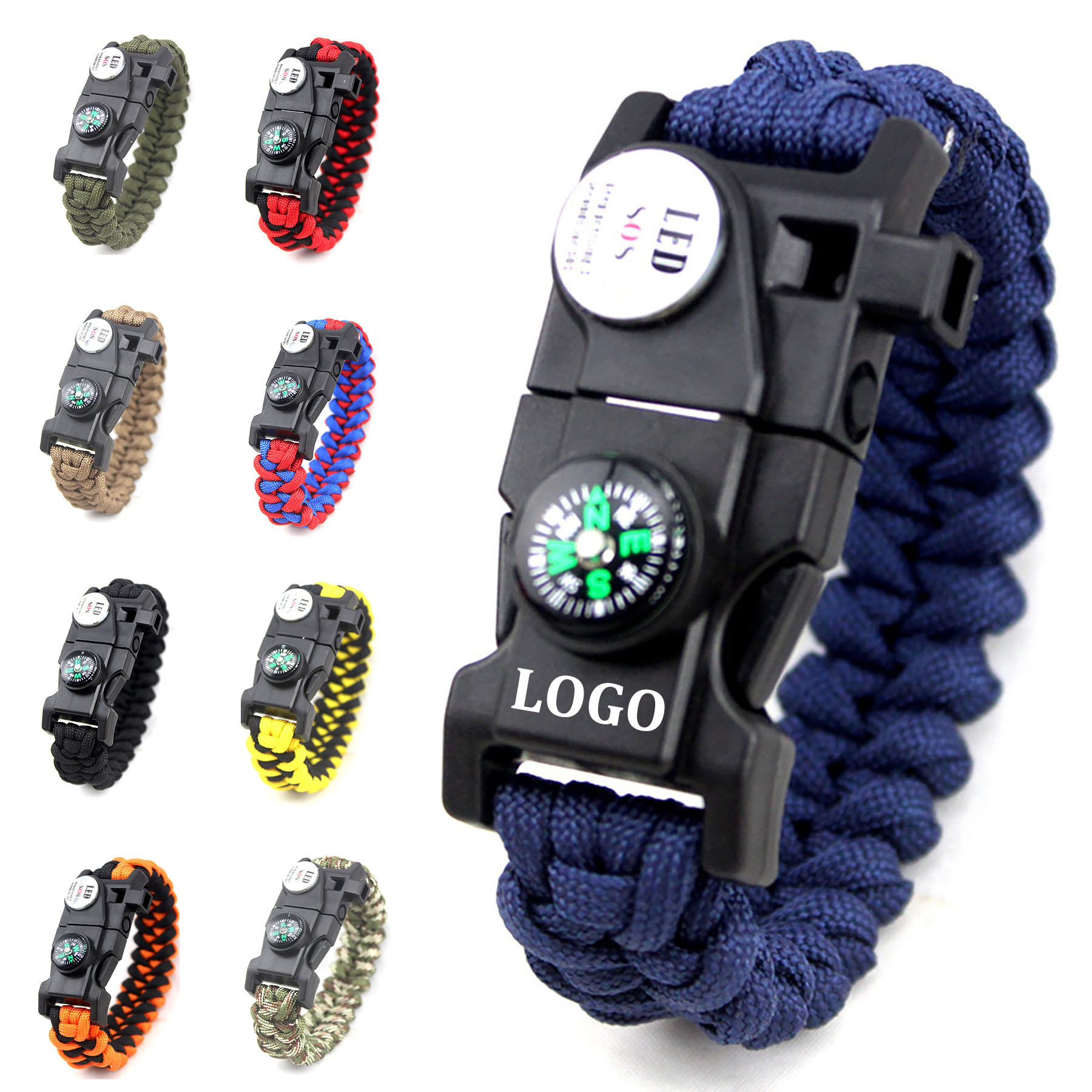 20-in-1 Survival Bracelet 24