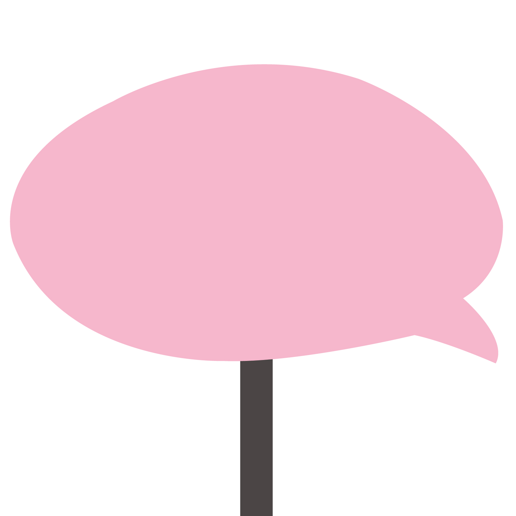 Speech Bubble Topper 34