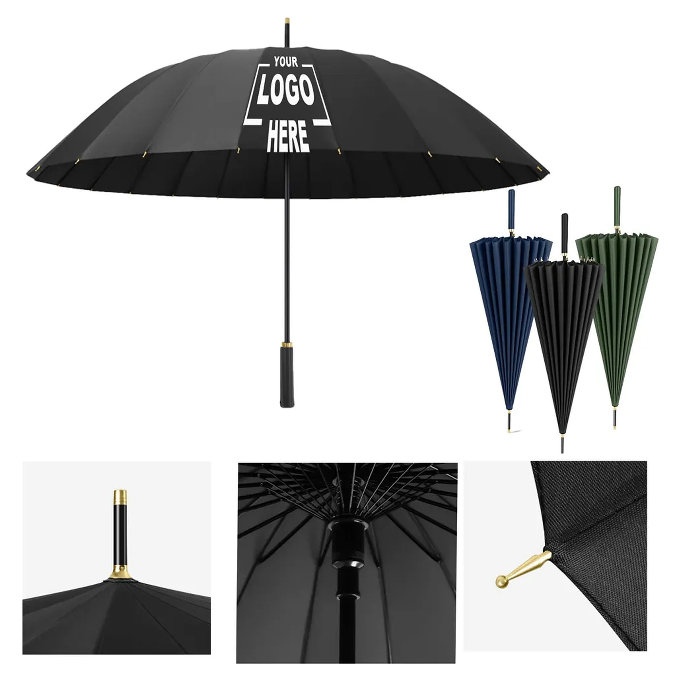 Long-Handle Straight Umbrella