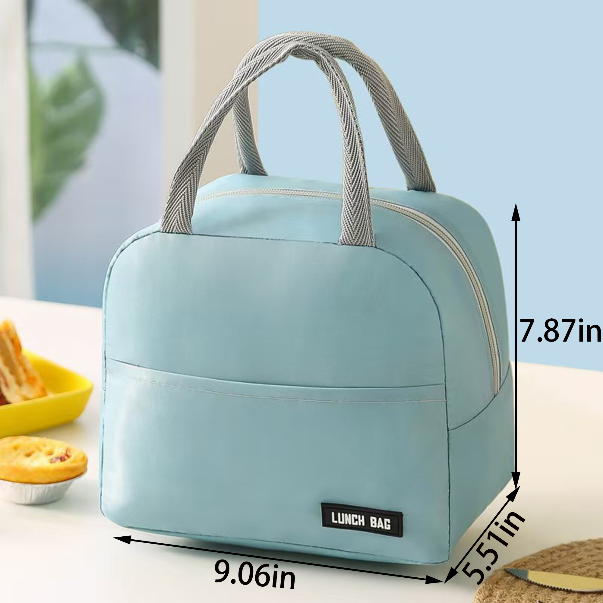 Oxford Customizable Solid Color Lunch Bag 9