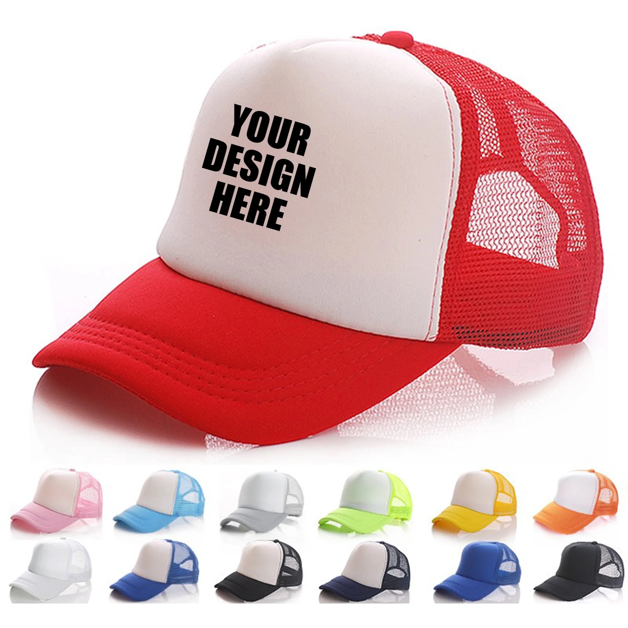 Fashion 5 Panel Trucker Cap
