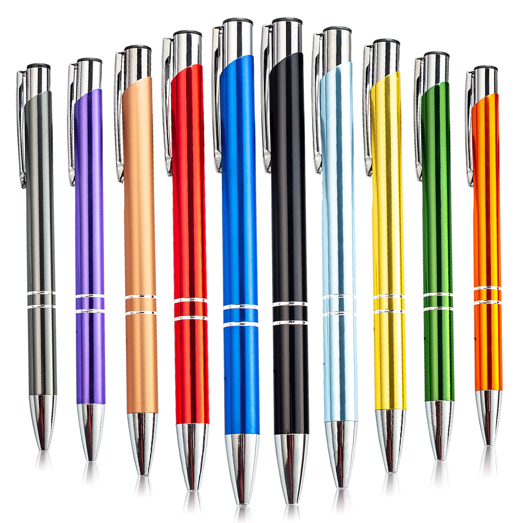 Sleek Metal Aluminum Ballpoint Pen 6