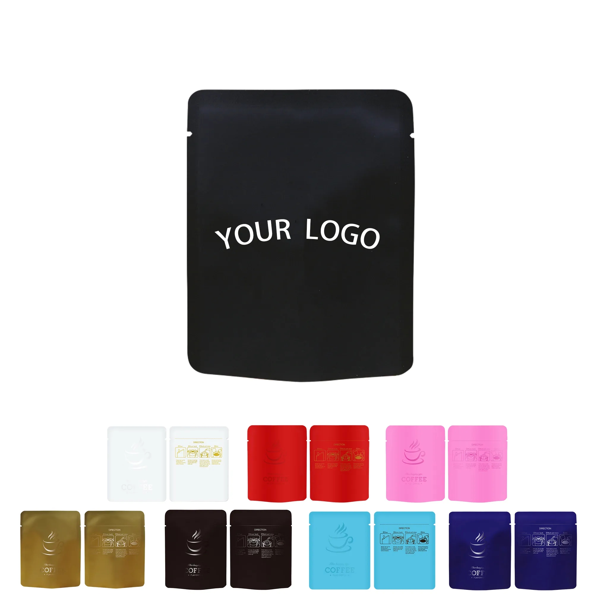 Multifunctional Hanging Ear Coffee Nut Packaging Bag 19