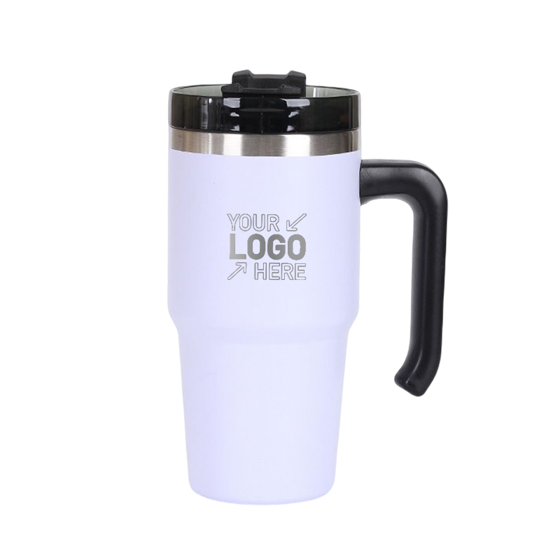 20 OZ Double Walls Stainless Steel Auto Tumbler - Thumbnail 2