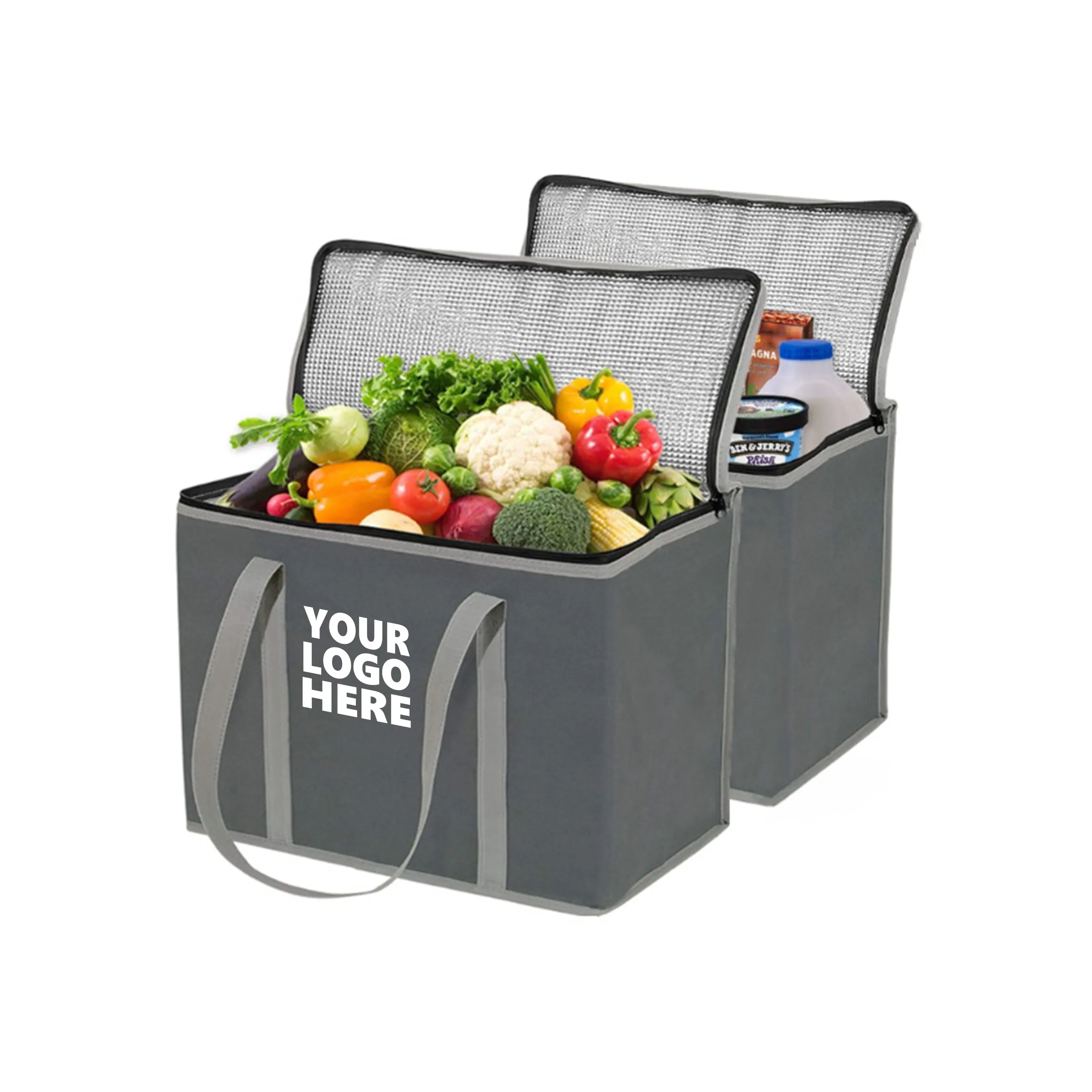 Picnic Bag with Non-Woven Fabric and Thermal Cotton 8