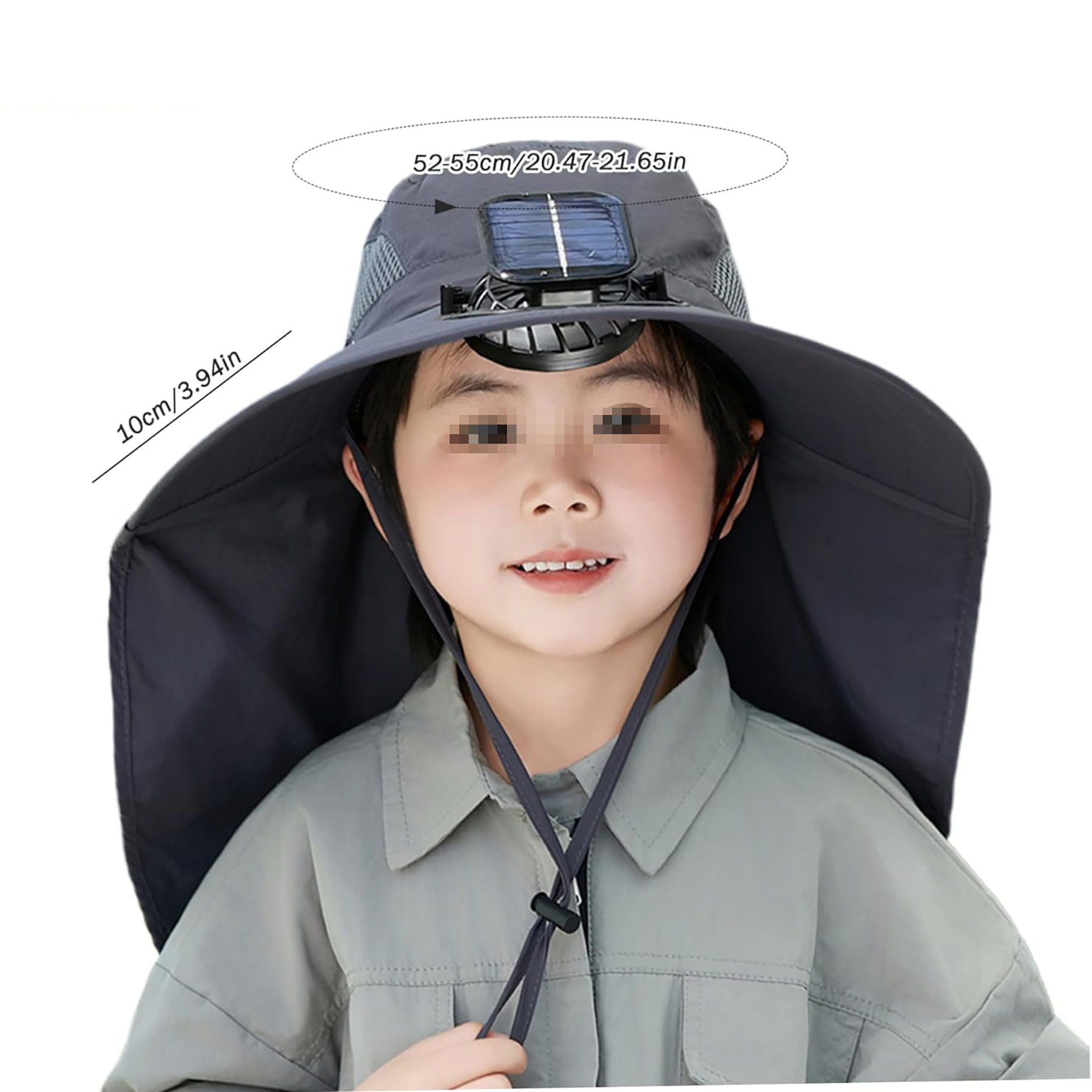 Kids Cooling Fan Hat 27