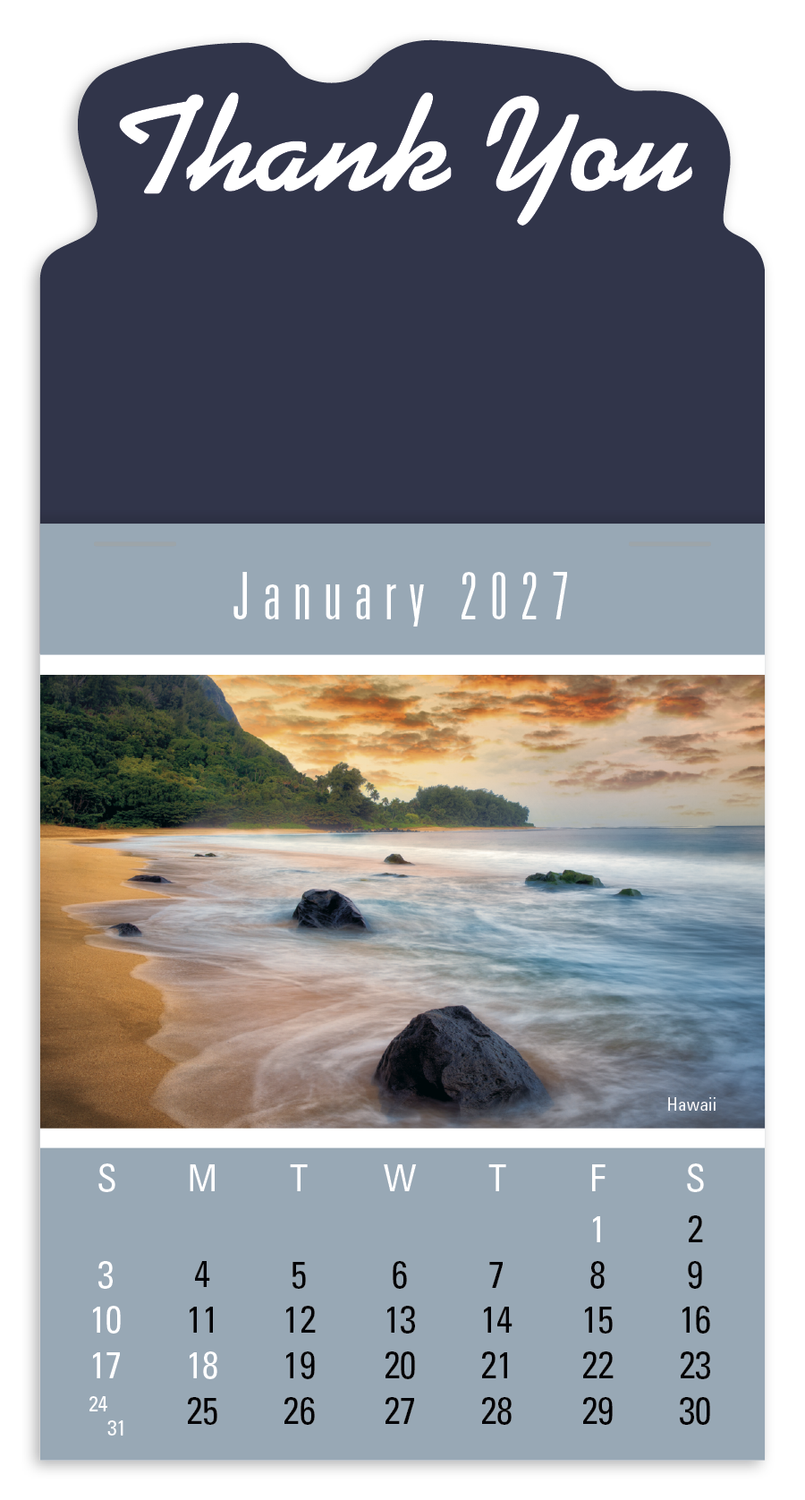 Triumph Calendars Press-N-Stick Scenic Calendar