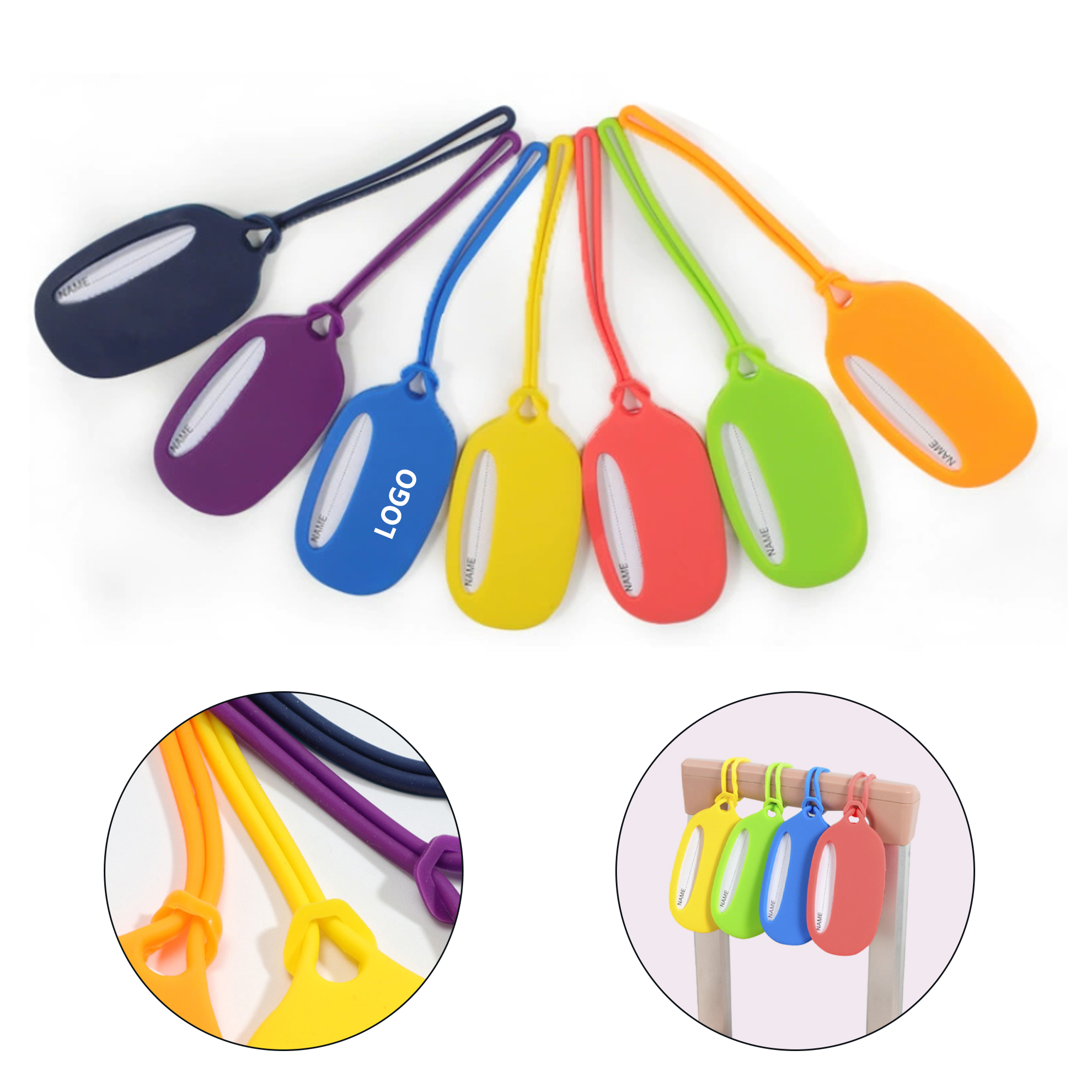 Silicone Travel Luggage Tag 4