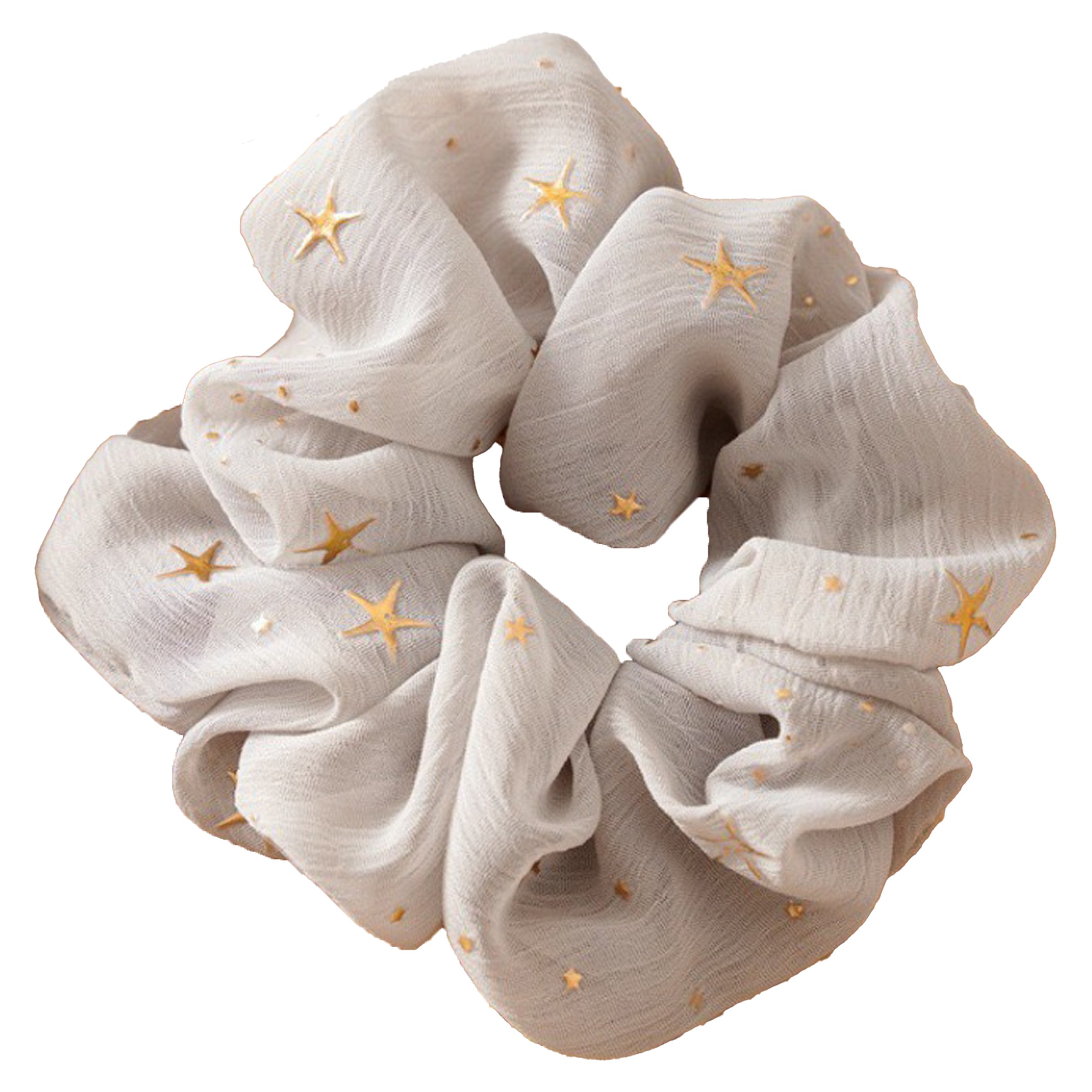 Polyester Gentle Decoration Hair Scrunchie 16