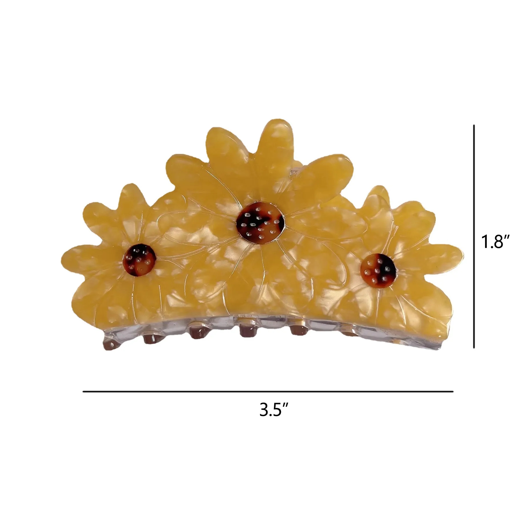 Daisy Minimalist Hair Clip 12