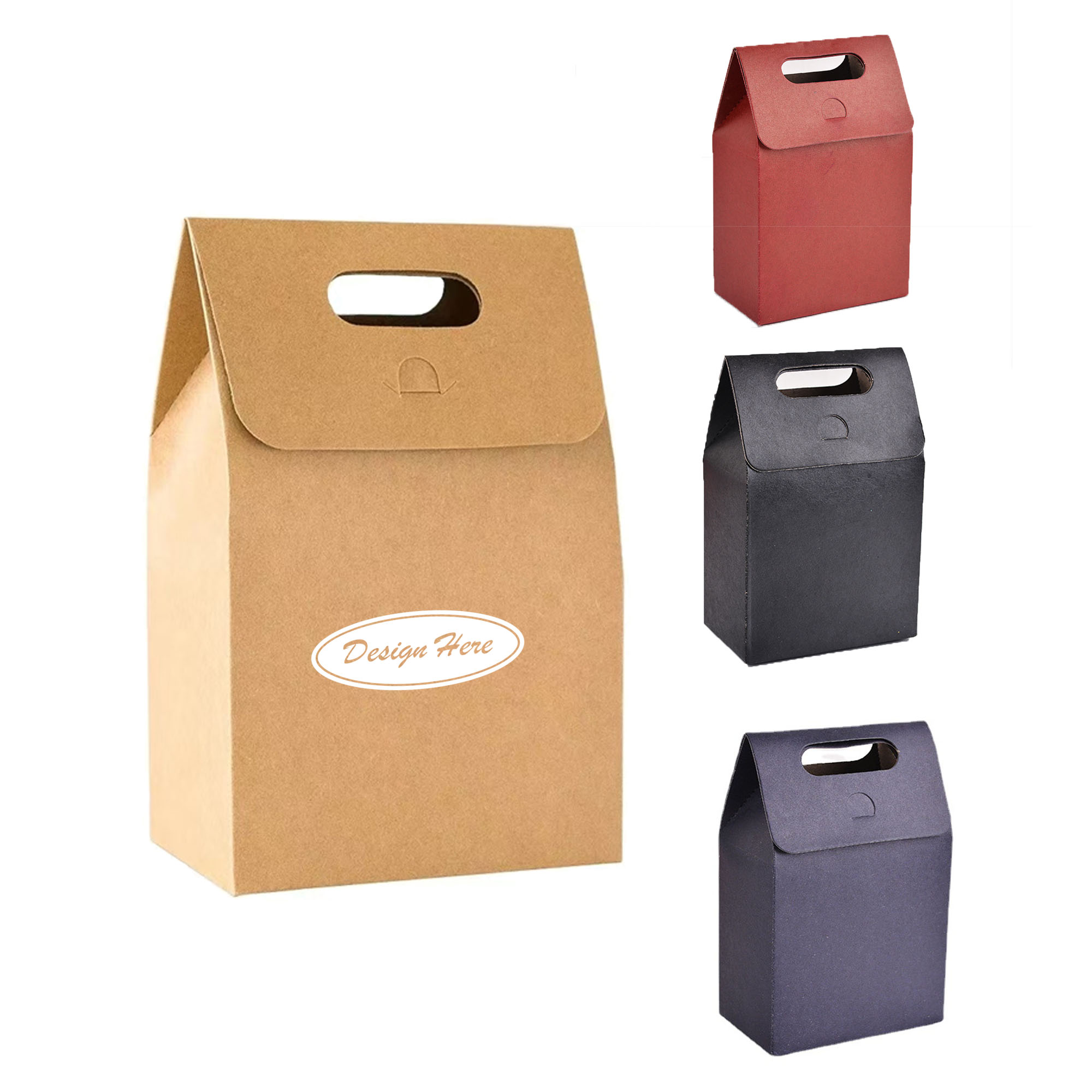 Classic Custom Flap Gift Bags ?C Sturdy & Stylish Packaging 4
