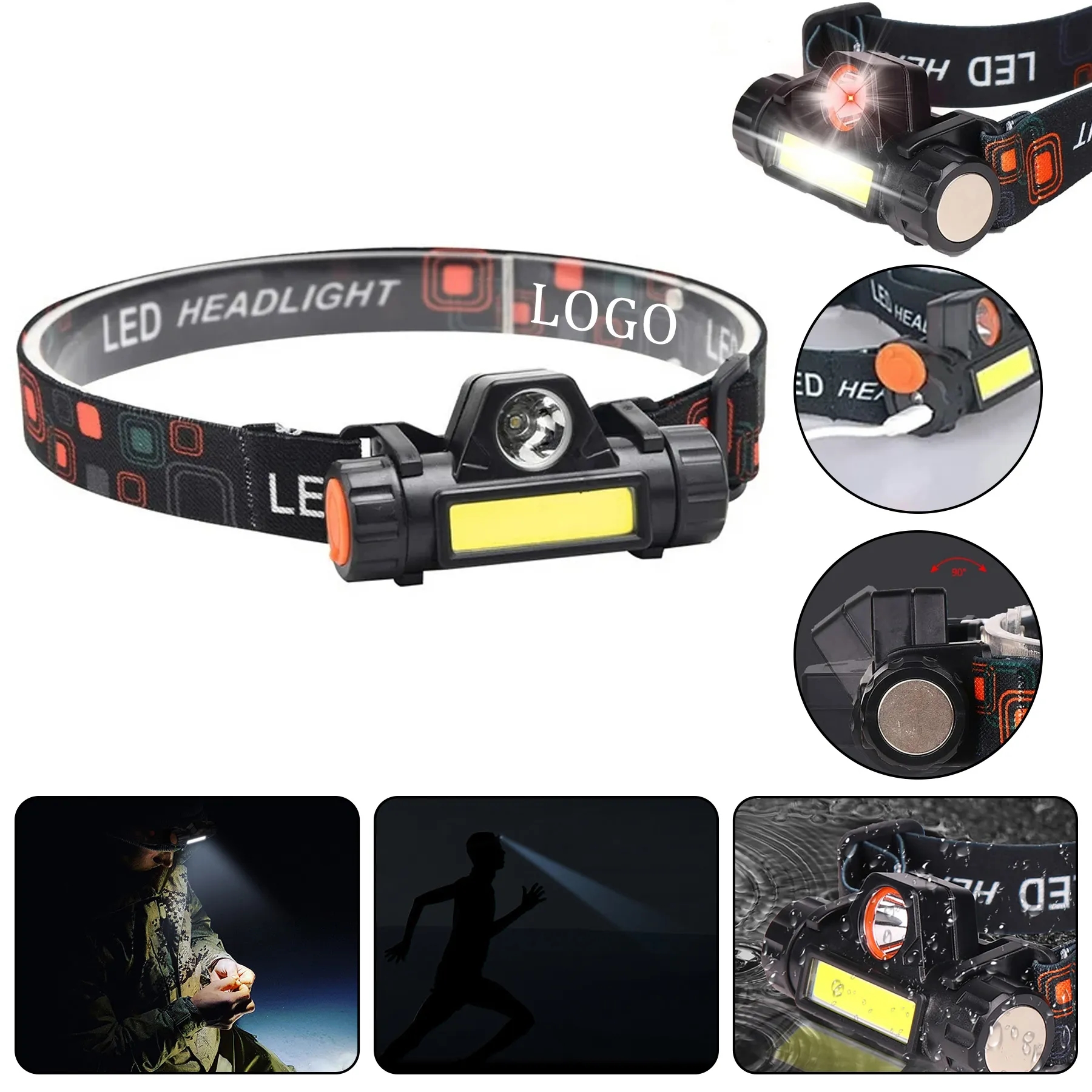 Lightweight LED Headlamp 8