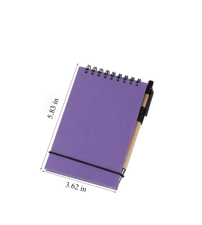 Spiral Bound Notepad with Pen 17
