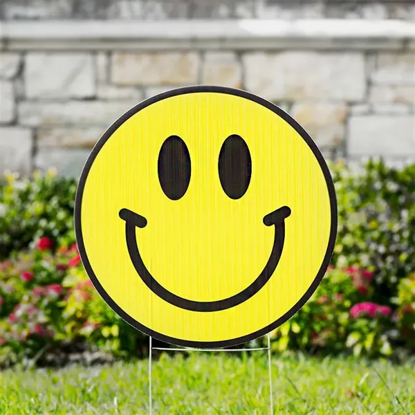 Circle Yard Signs for bulk branded distribution