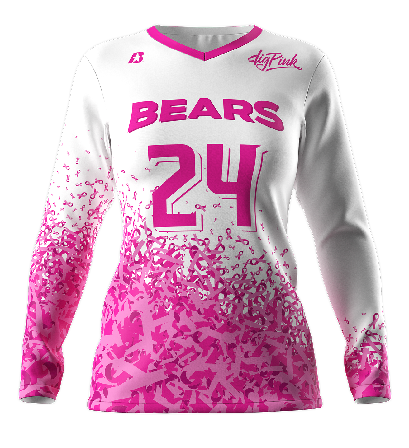 Jersey, Volleyball Long Sleeve, Women's 27