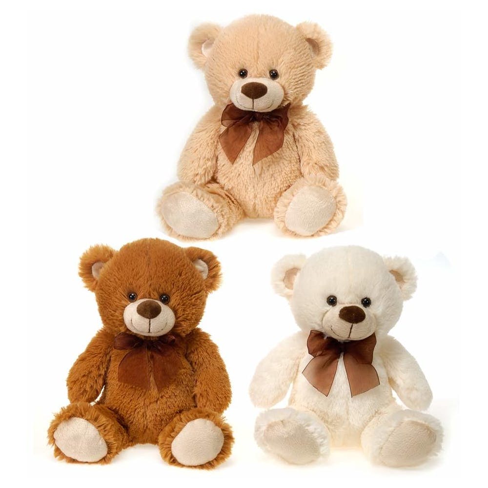 Sitting Bear Plush Toys - 9.5" Assorted Colors 3