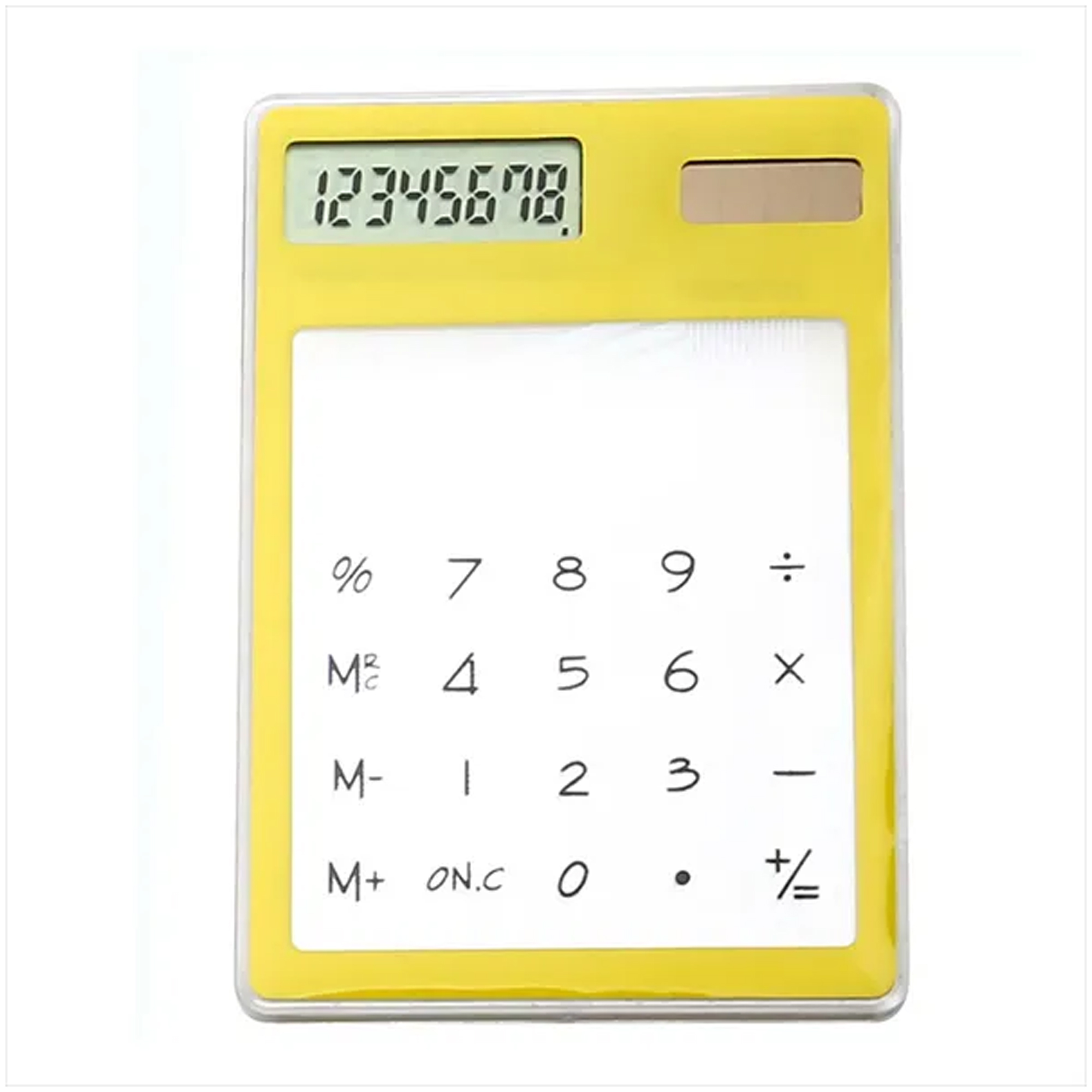 Transparent Solar Desk Calculator 15