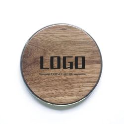 Black walnut Wireless Charging Pad