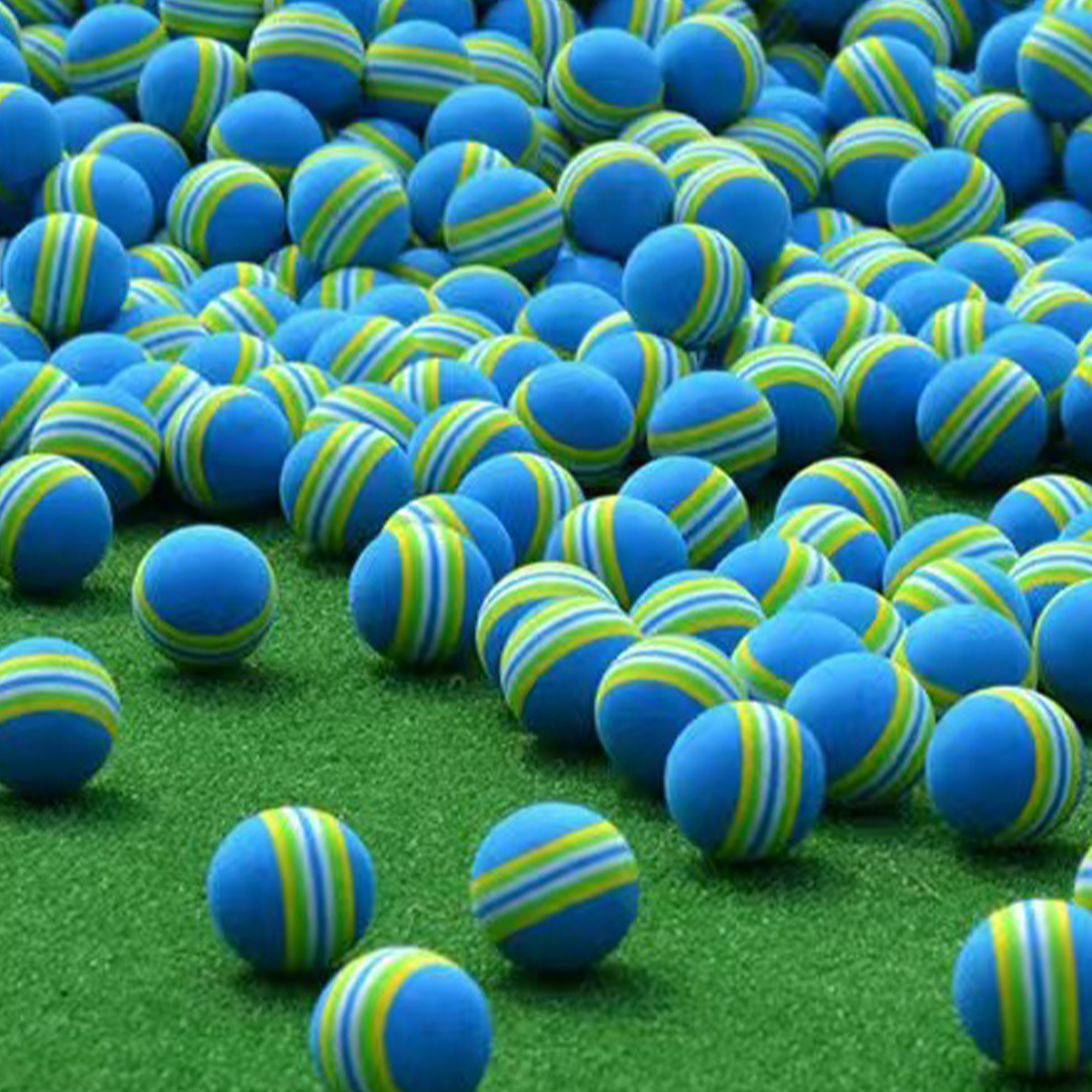 Other Organic Material Personalized Colorful Foam Golf Ball 5