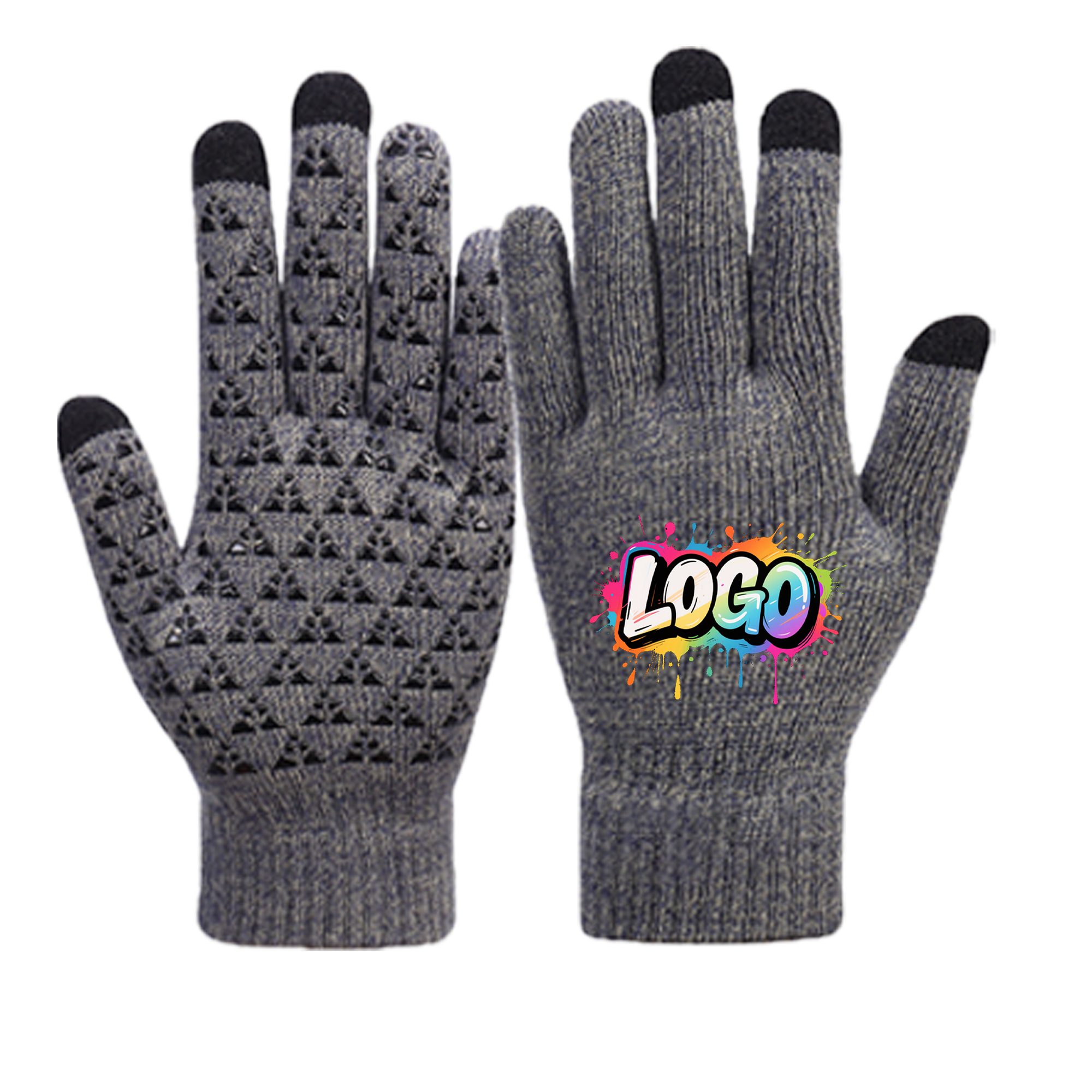Winter Warm Knit Touchscreen Gloves 10