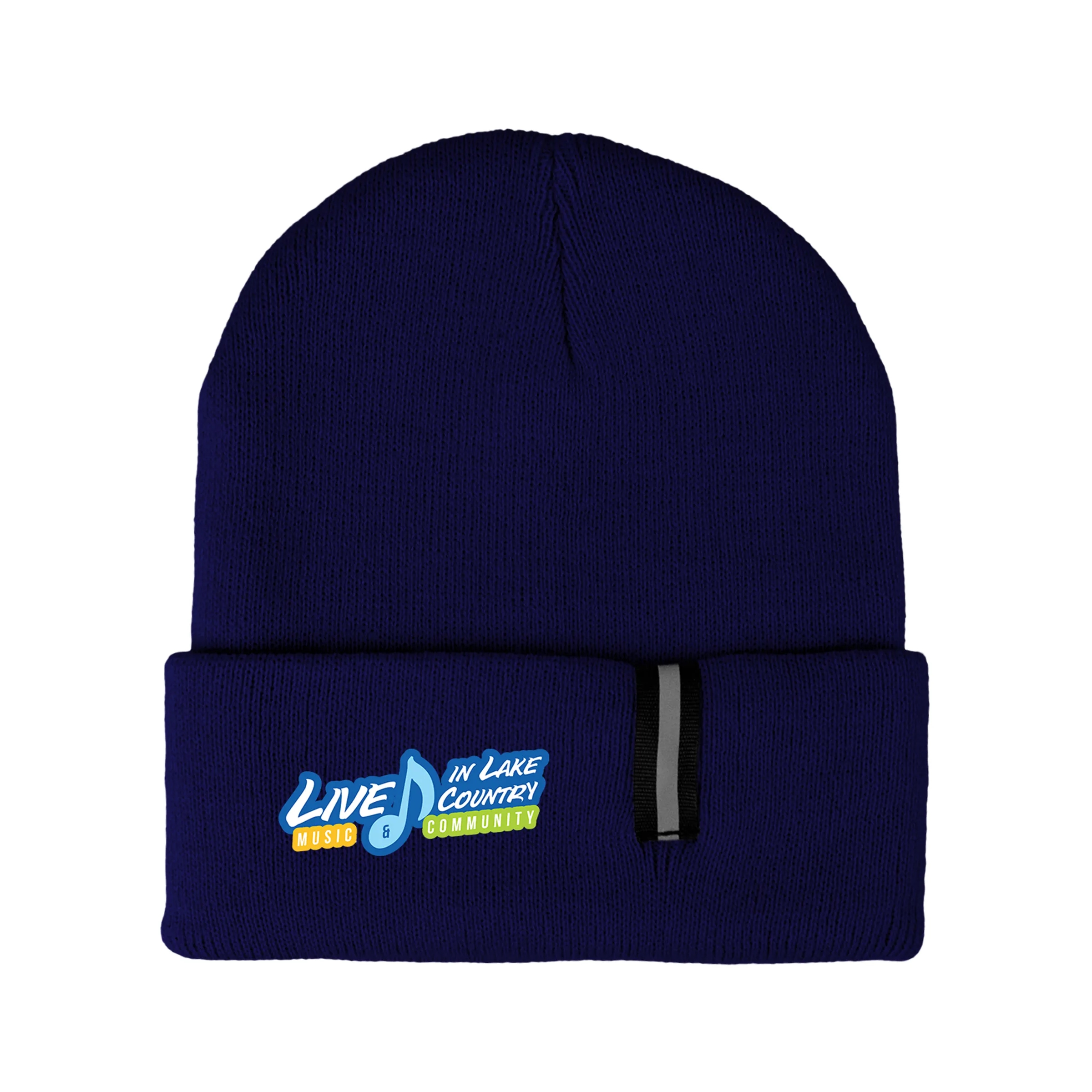 REFLECTIVE STRIP BEANIE 10