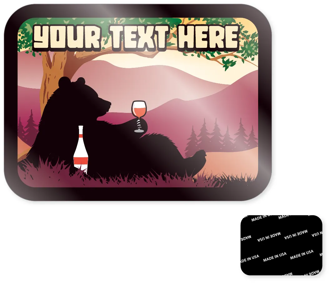 Premium Stock Image 1/4" Acrylic Magnet - USA Made 3