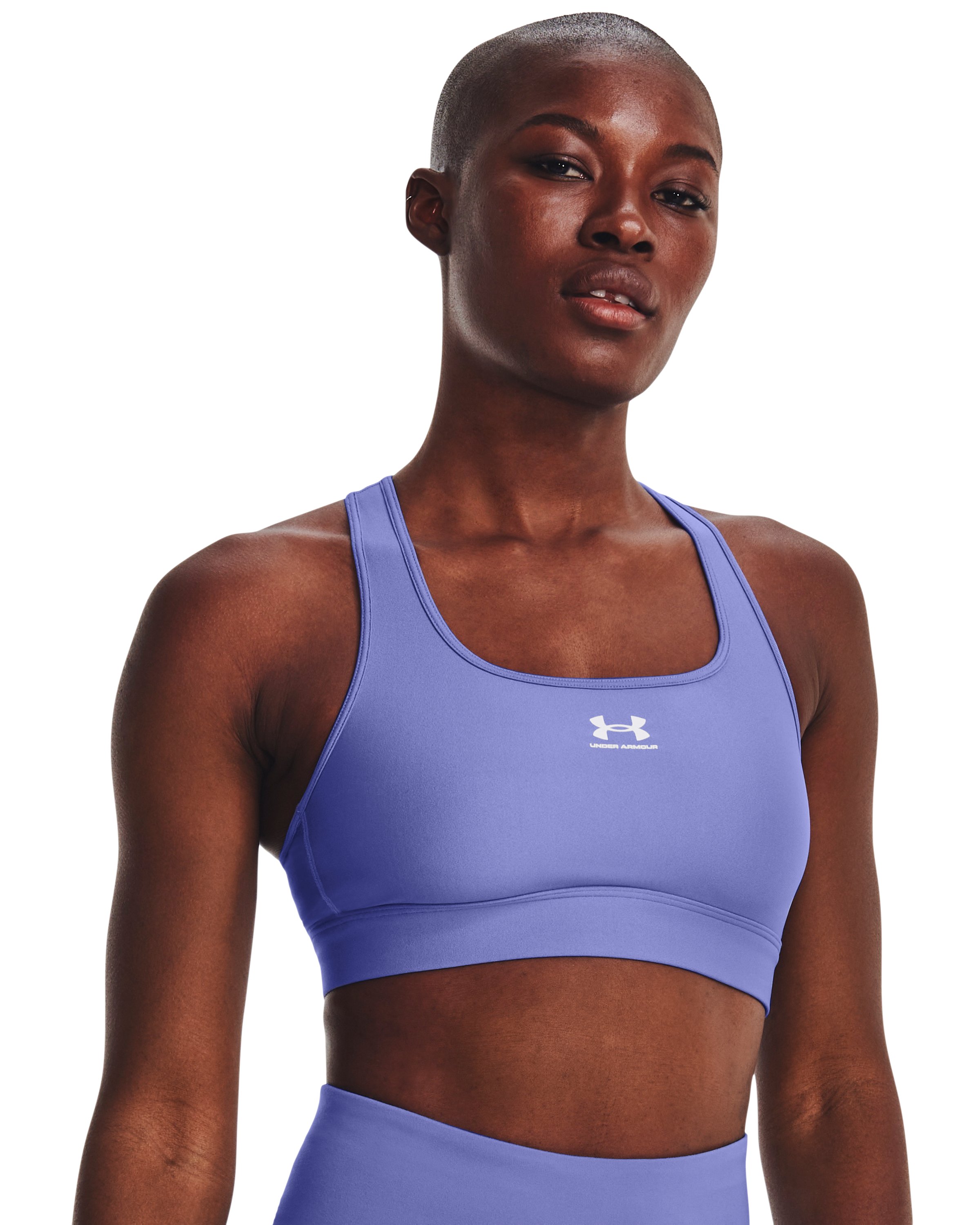 HeatGear Mid Padless Women's Sports Bra 80