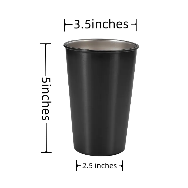 Customized Logo 17oz Stainless Steel Metal Cups Mup Tumblers 7