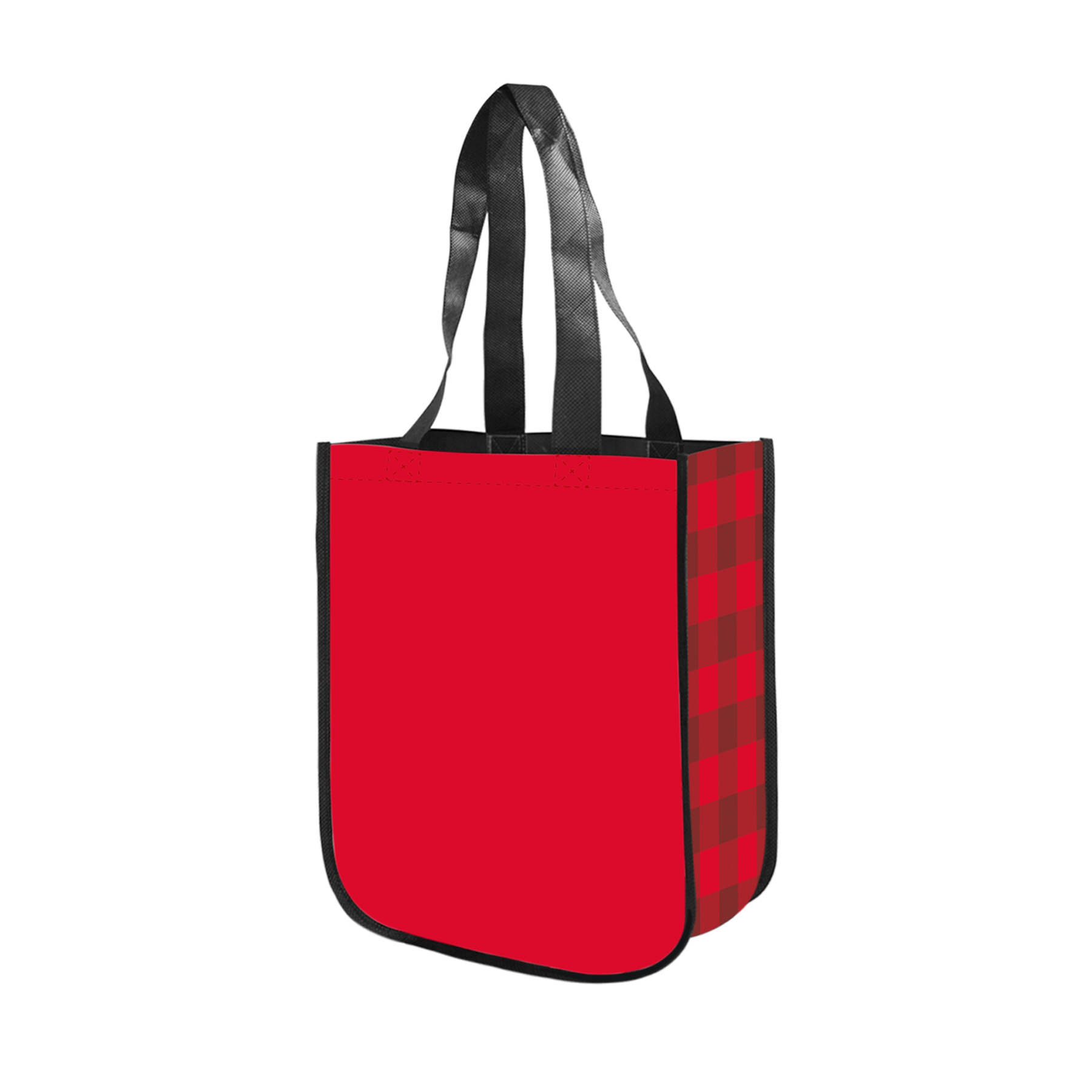 LOW MOQ US STOCK Lulu Lemon Style 130GSM Laminated Tote Bag-CLOSE OUT 9