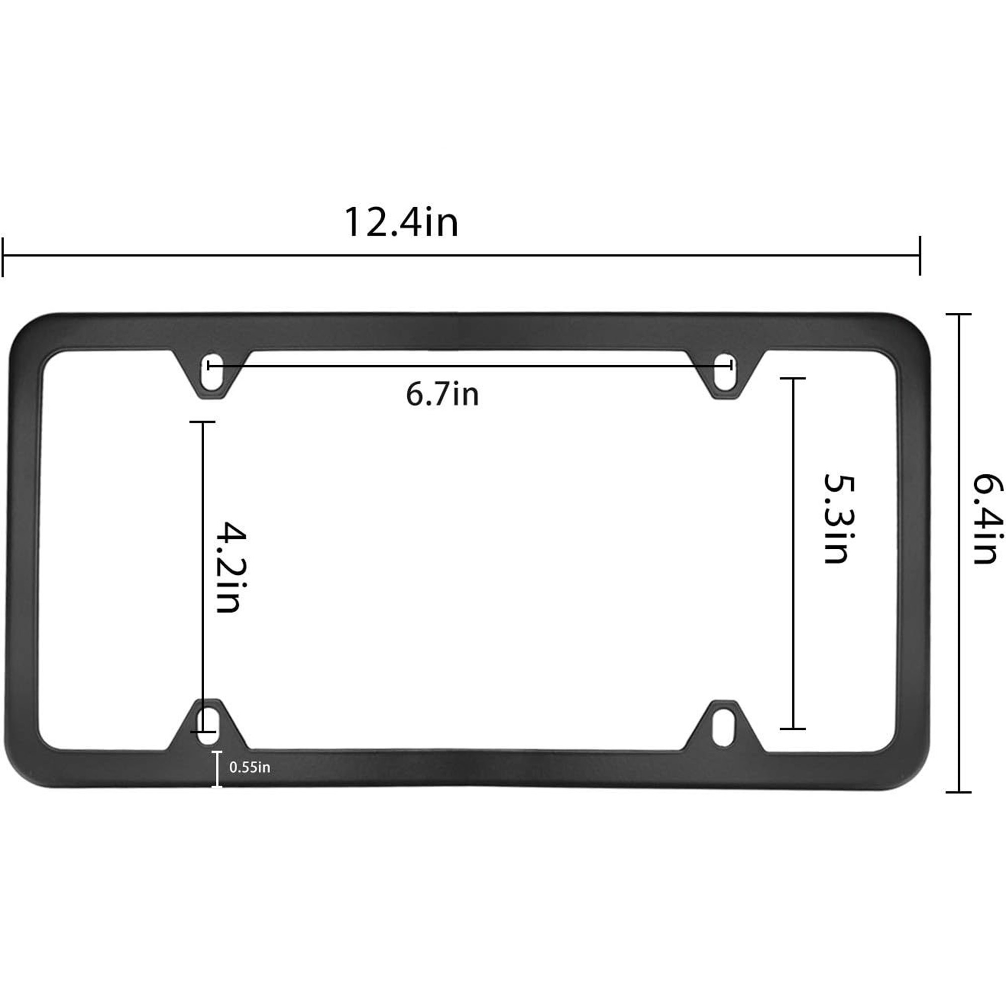 Heavy Duty Car Tag Cover 11