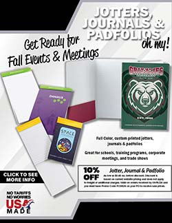 Notepad sales flyer