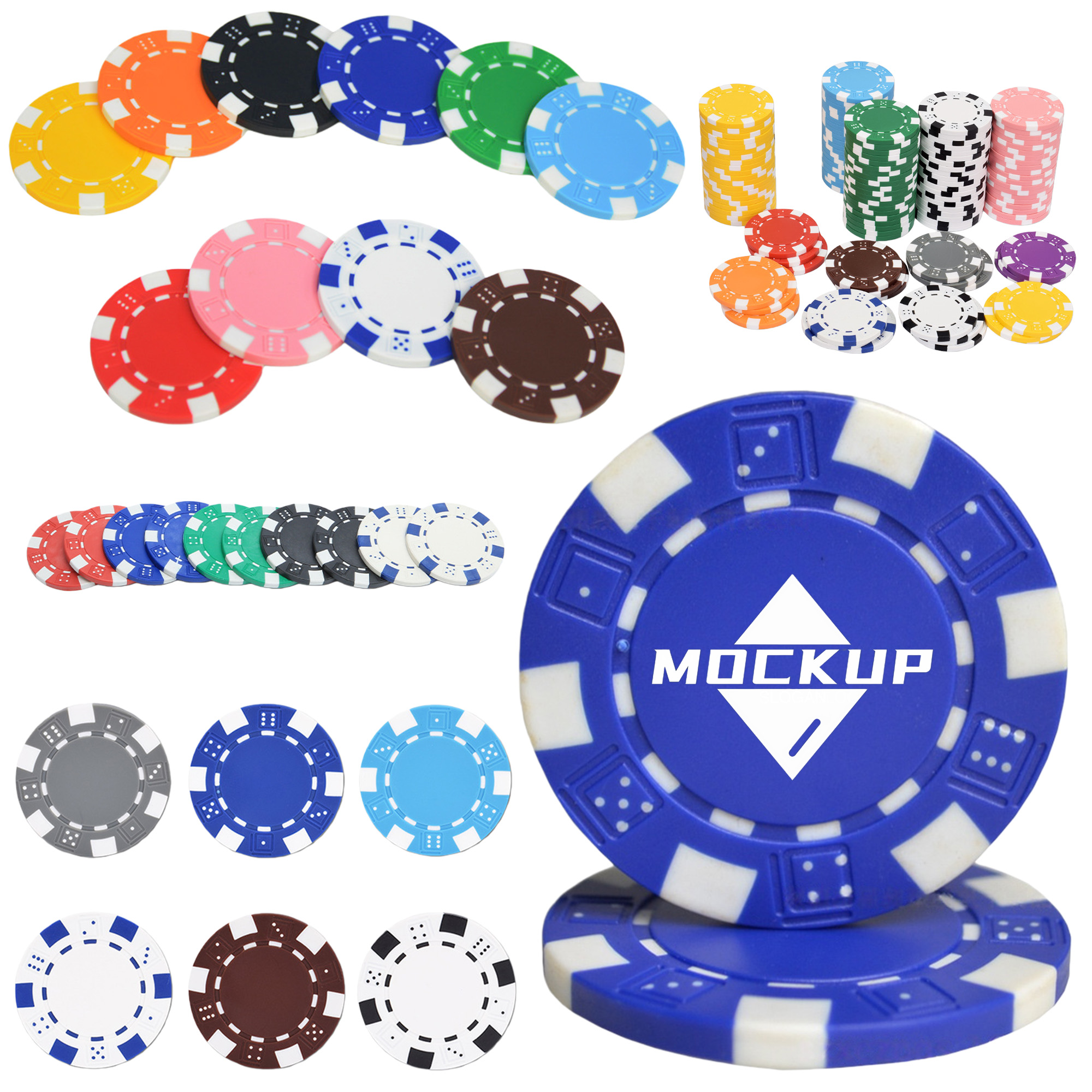 Sturdy Reusable ABS Poker Chip 6