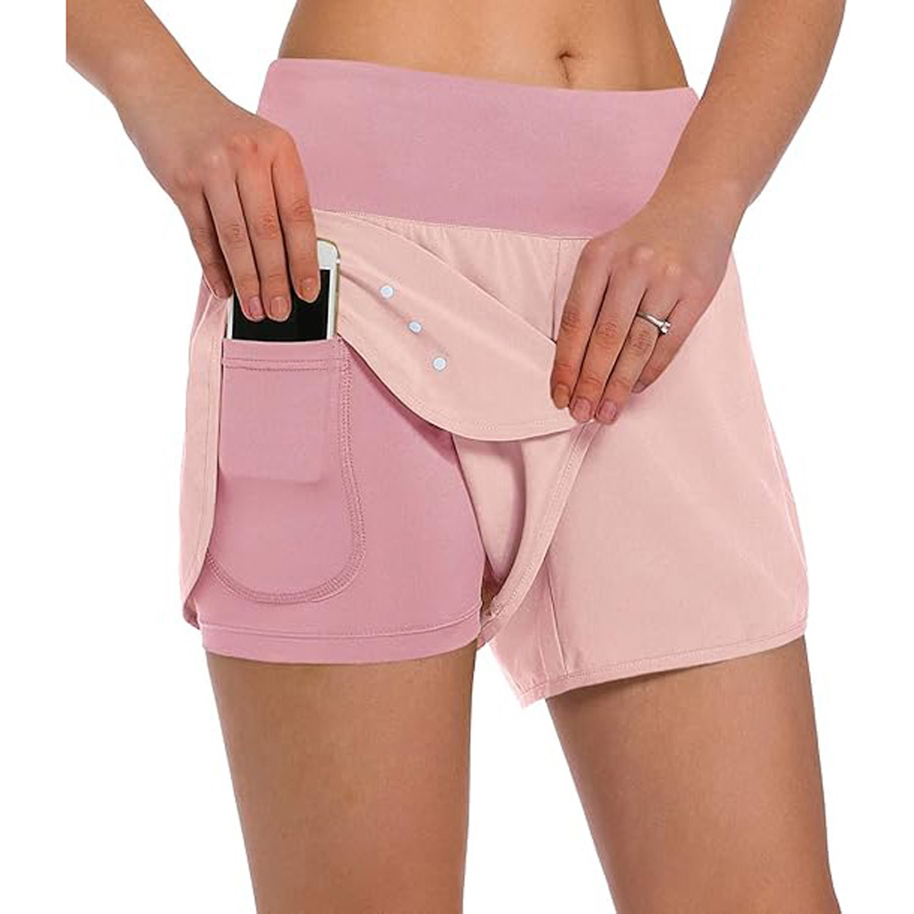 Women’s 2 in 1 Running Shorts 19