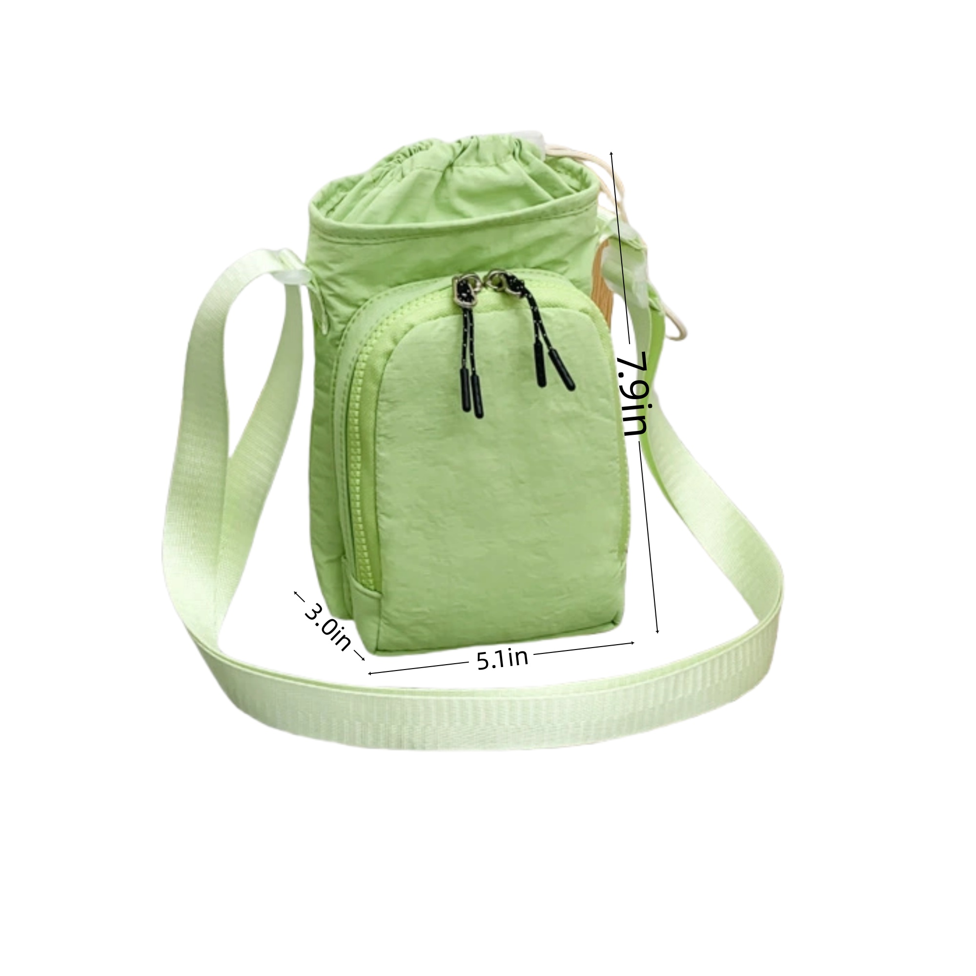 Water bottle shoulder bag 11