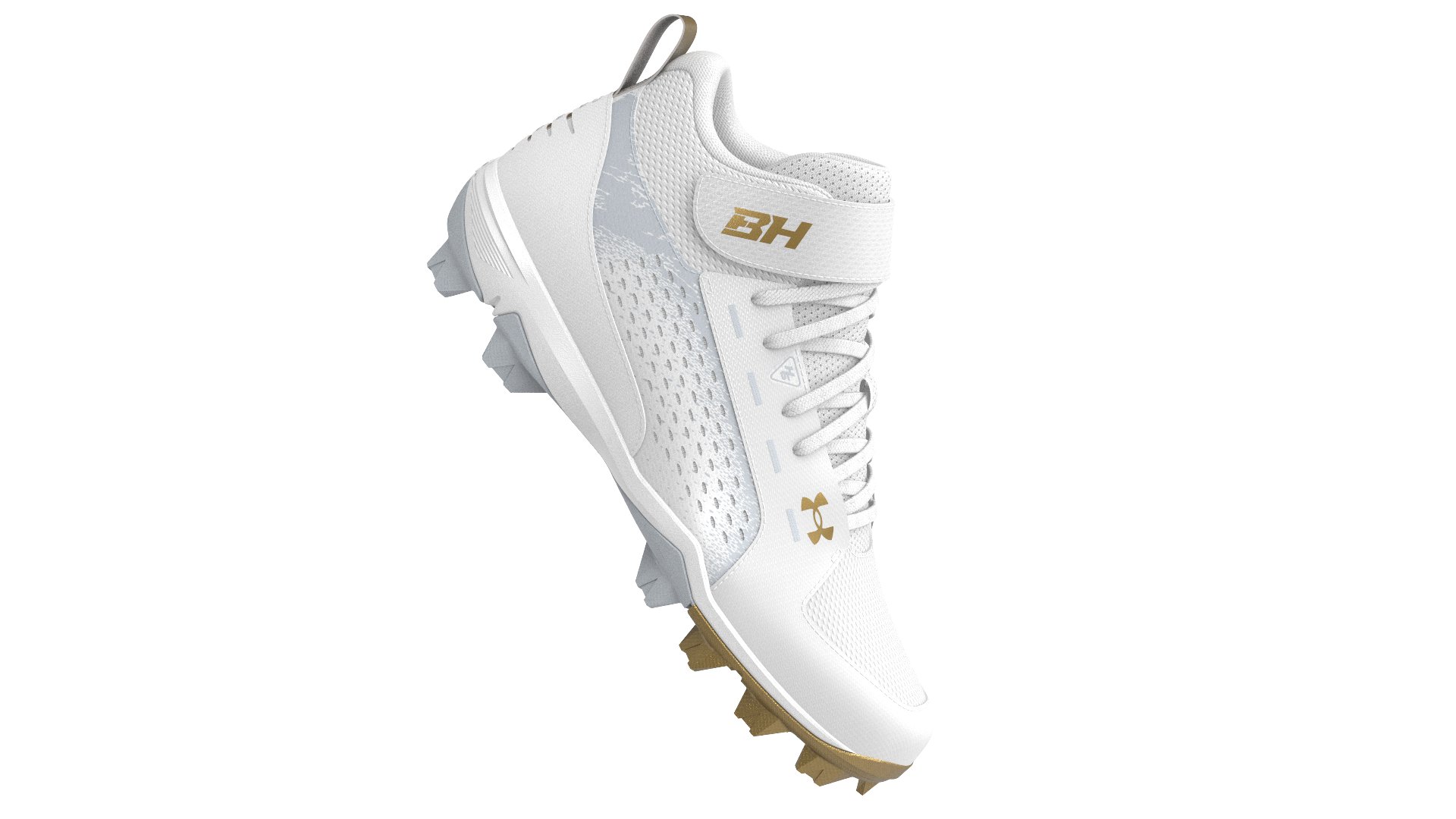 Men's UA Harper 6 Mid RM Baseball Cleats 7