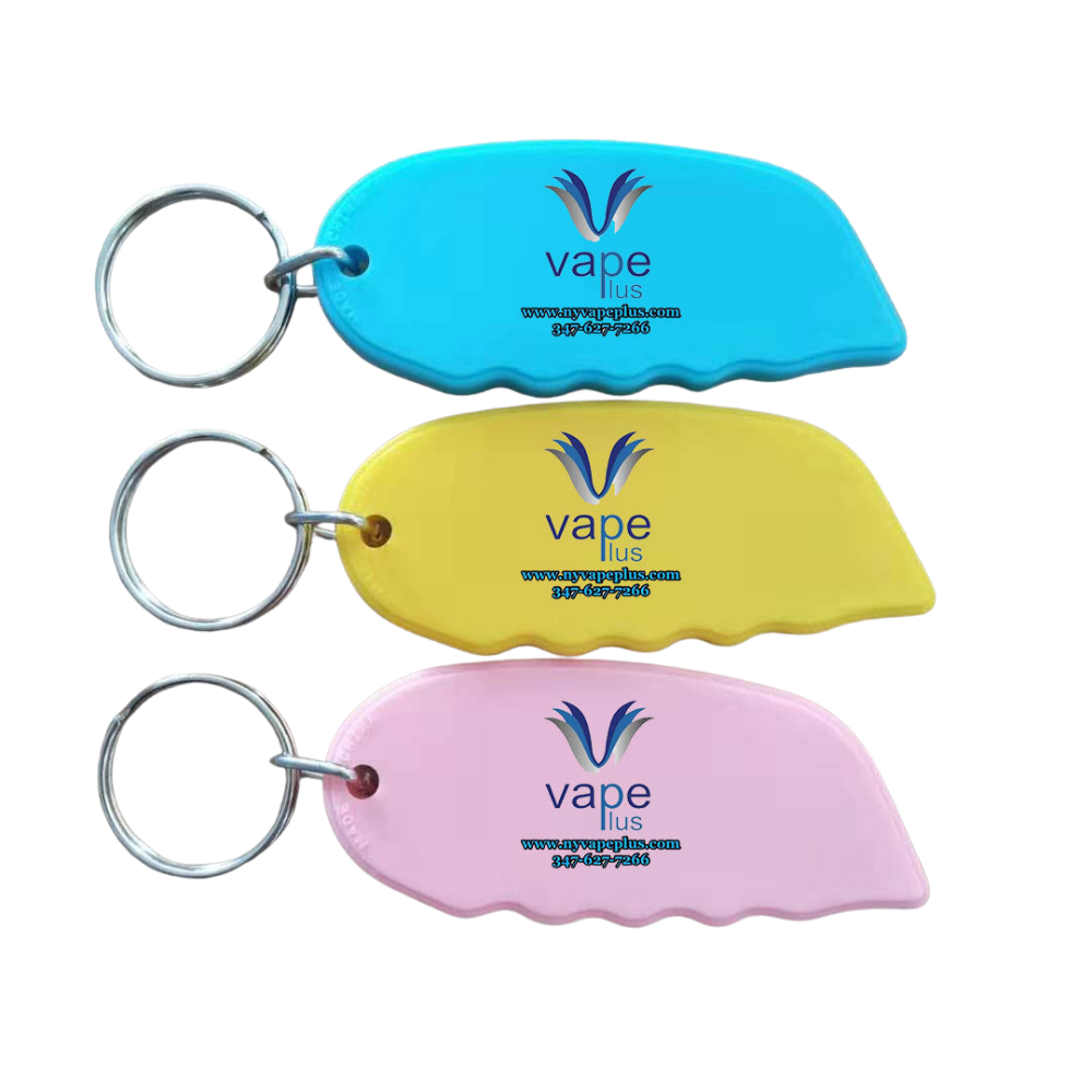 Compact Durable Ps Plastic Mini Keychain Utility Knife