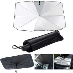 Car Windshield Sunshade Umbrella With Storage bag
