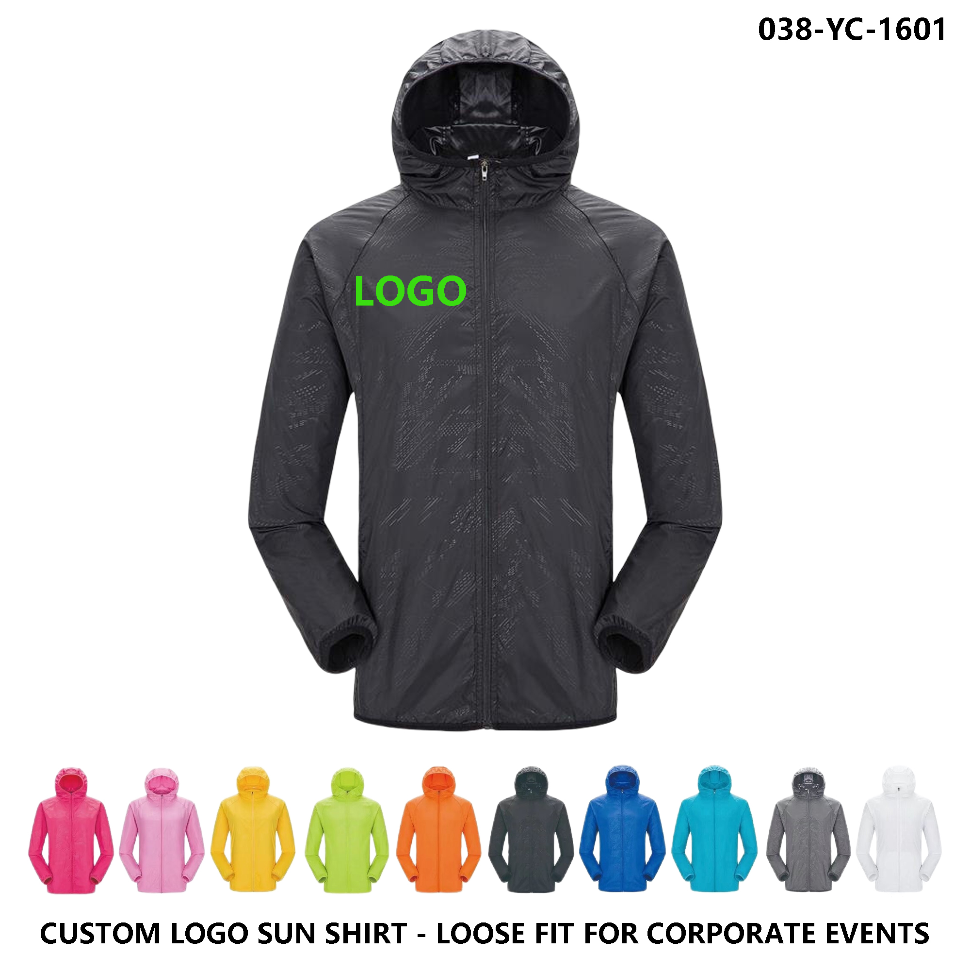 Outdoor Sun Shield Hooded Shirt-Unisex Hooded Sun Protective Jacket?CCustom Logo 3