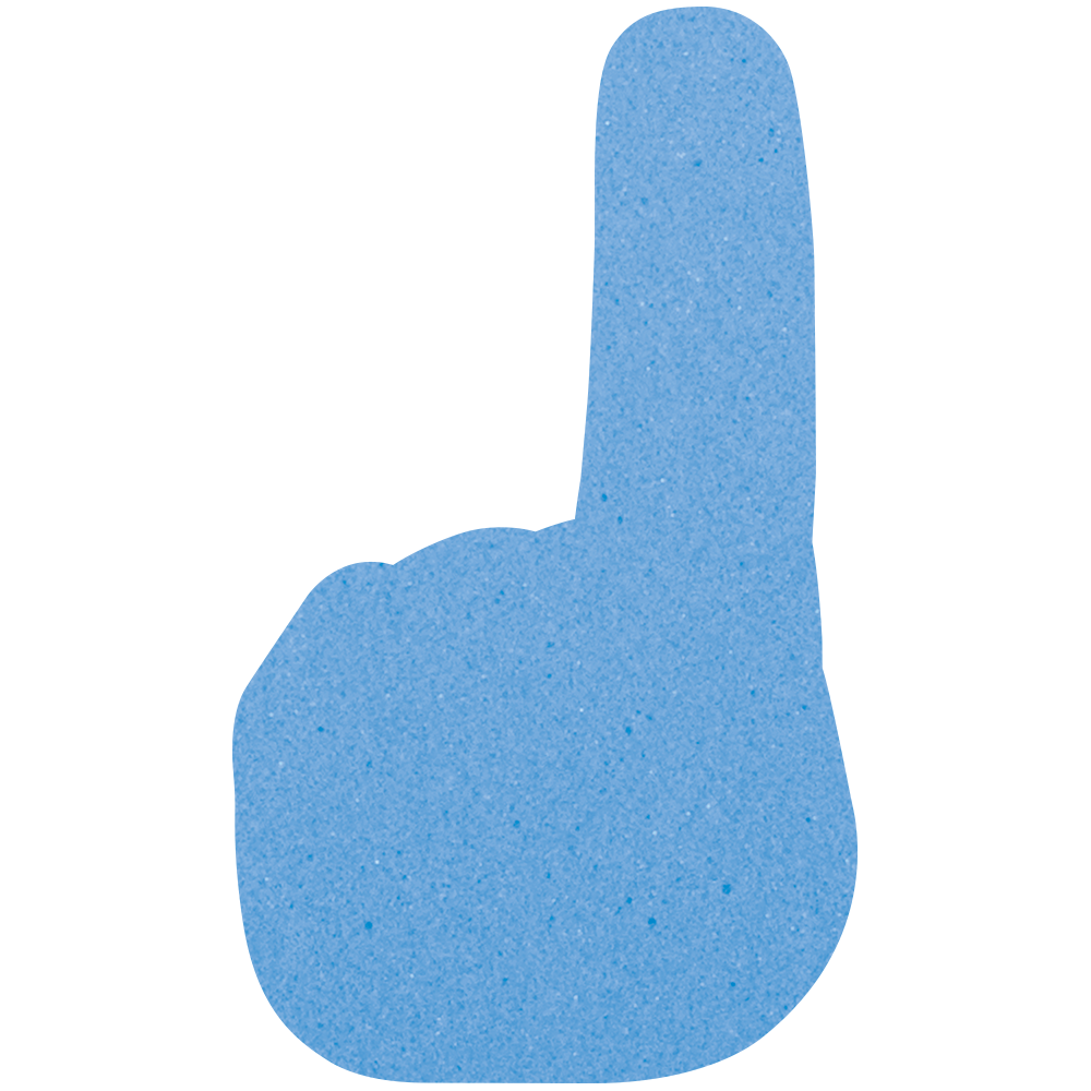 16" #1 Foam Finger 49