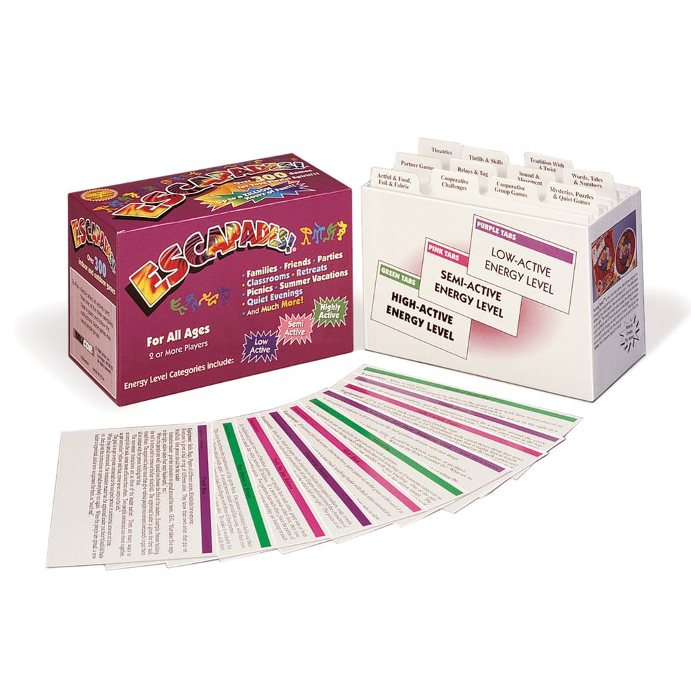 Escapades Game Sets - 2+ Players All Ages 3