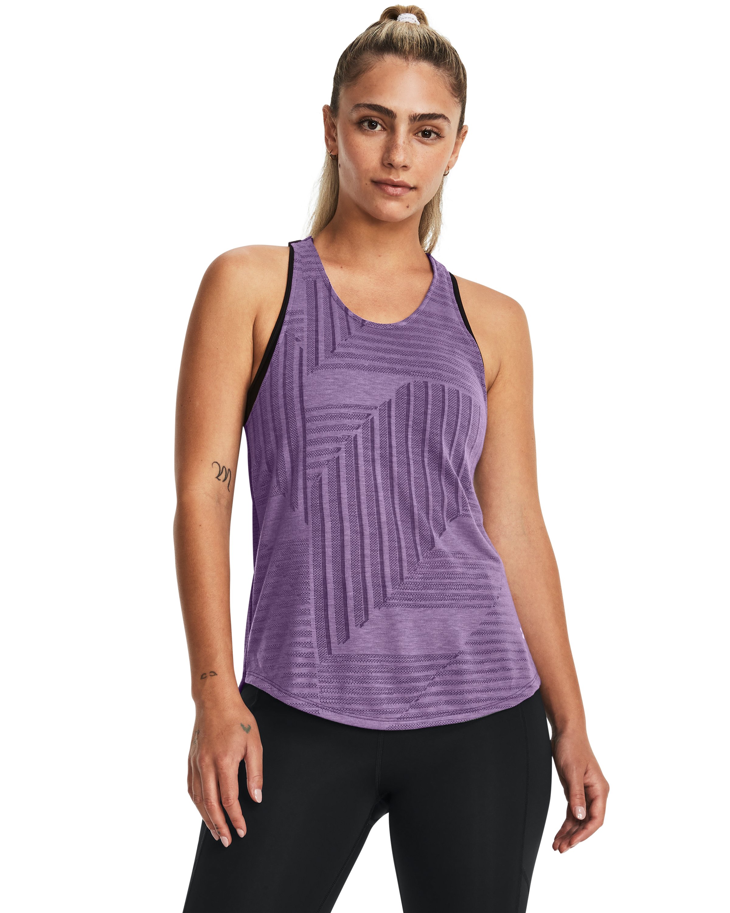 Women's UA Streaker Deco Diamond Tank 3