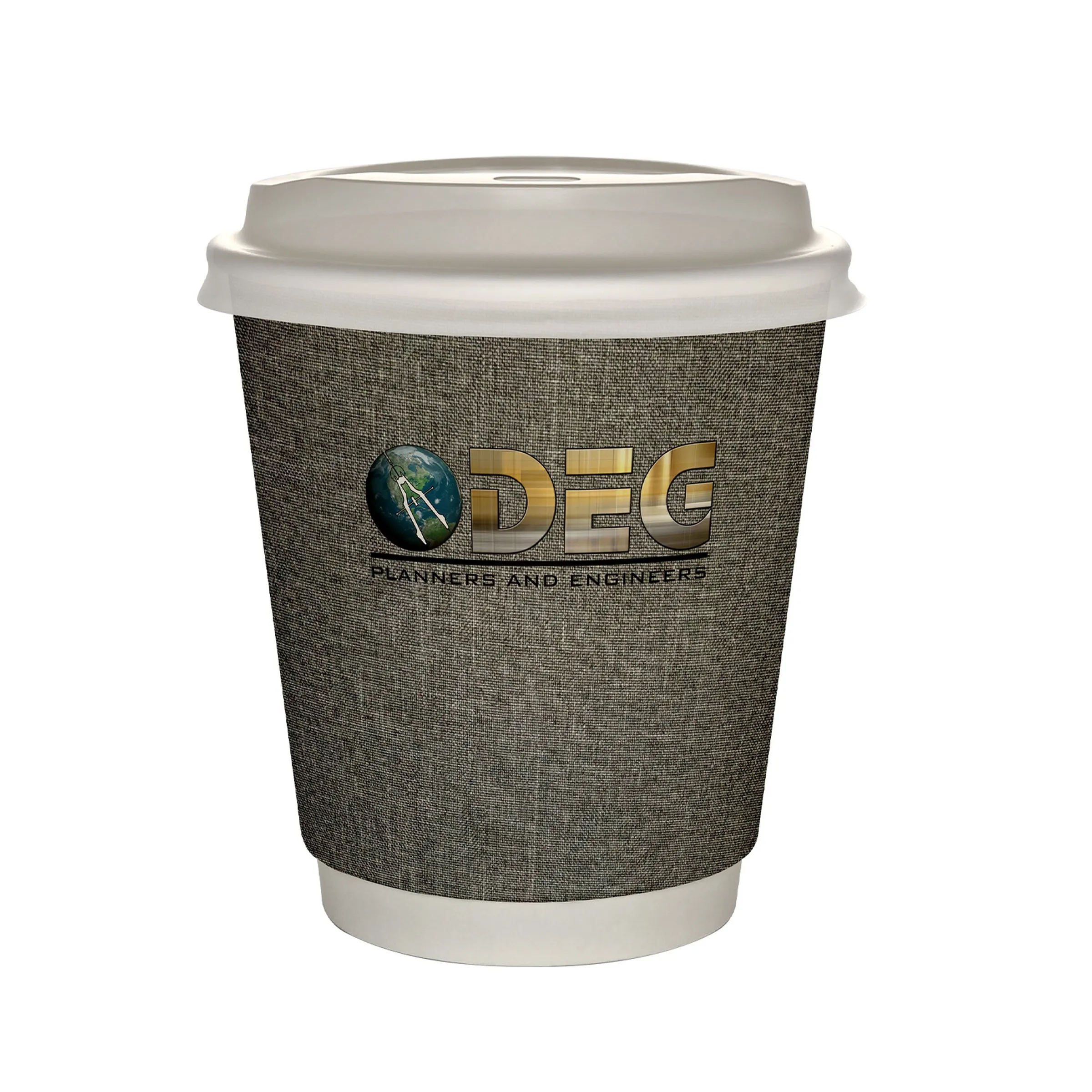 10 oz Full Color Ridge Insulated Paper Cup With Lid 3