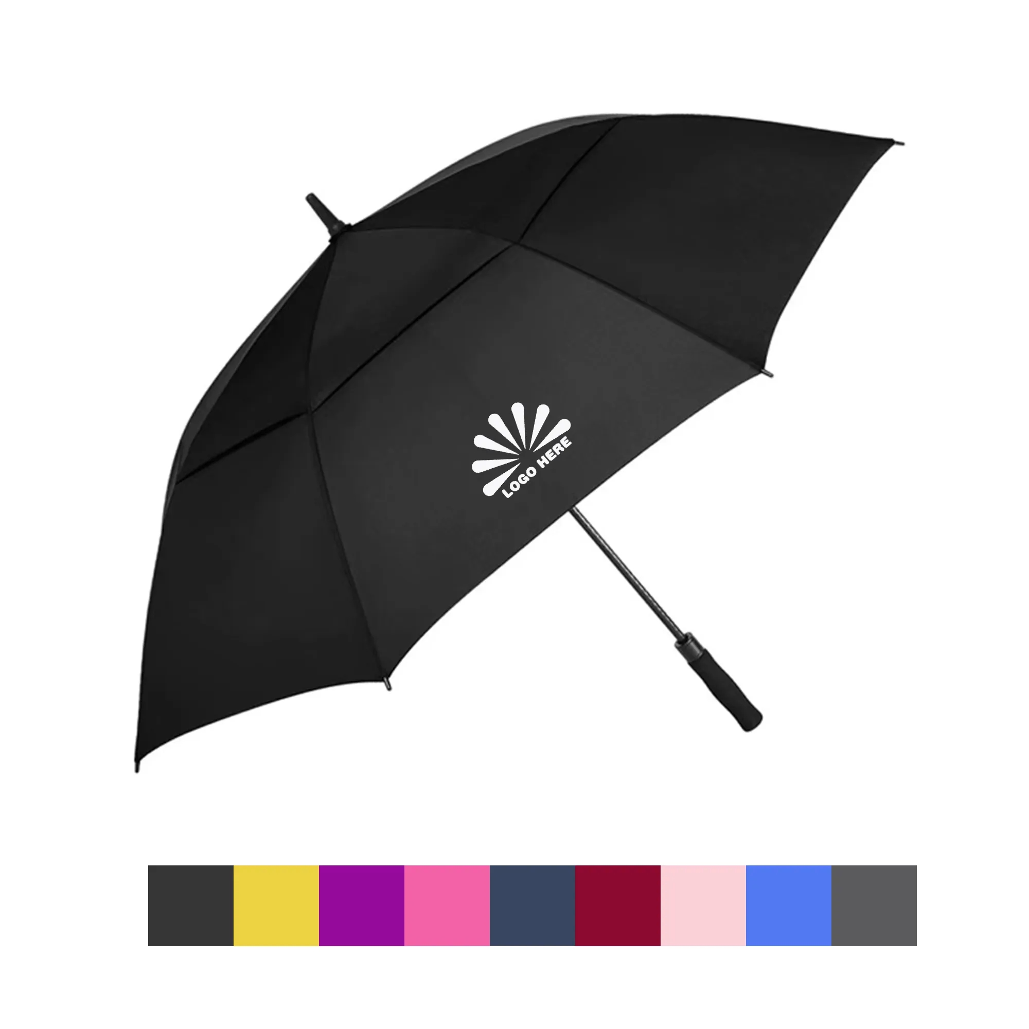 Oversized Automatic Golf Umbrella With Customizable Logo 5