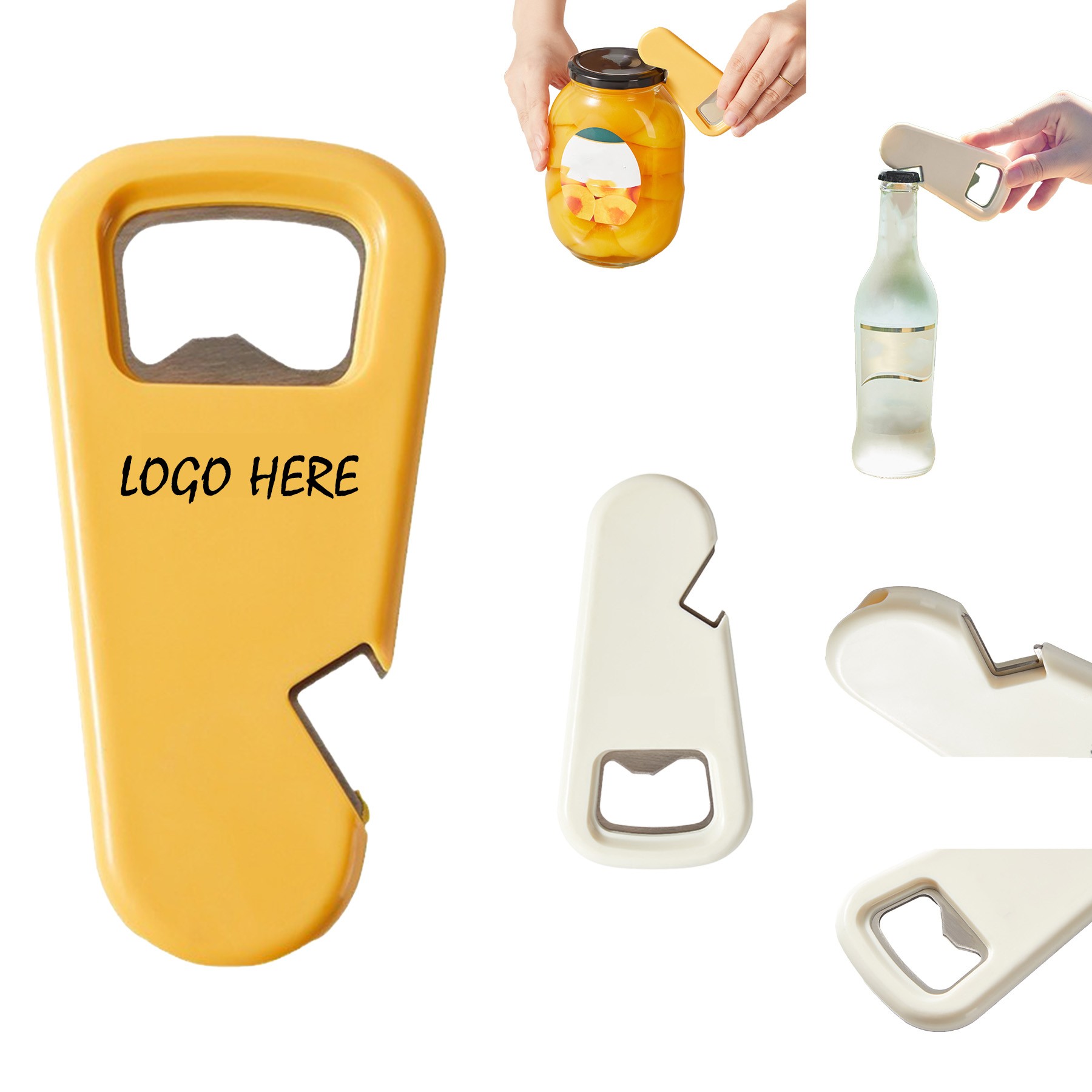 Magnetic bottle opener