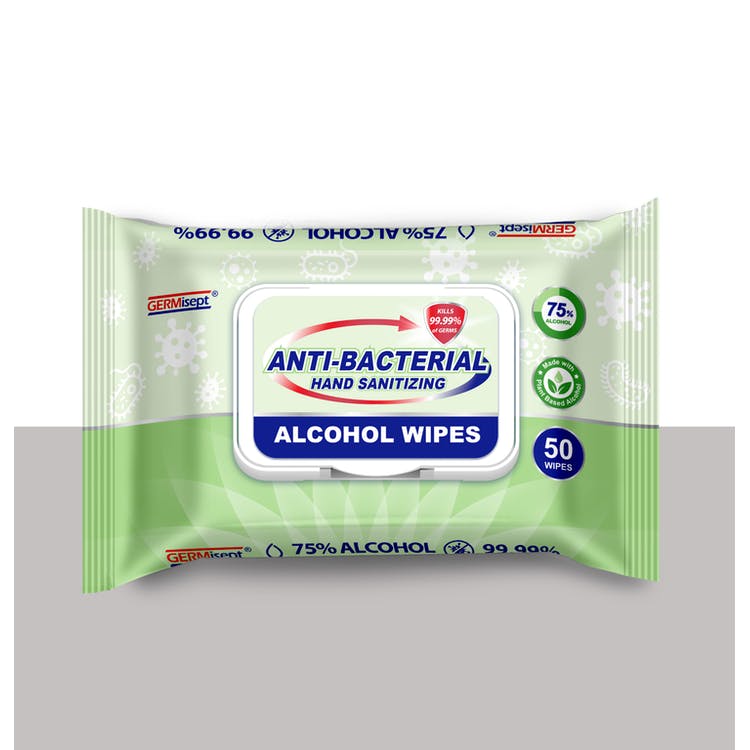 Disinfecting Wipes - 75% Alcohol 50-Count 3