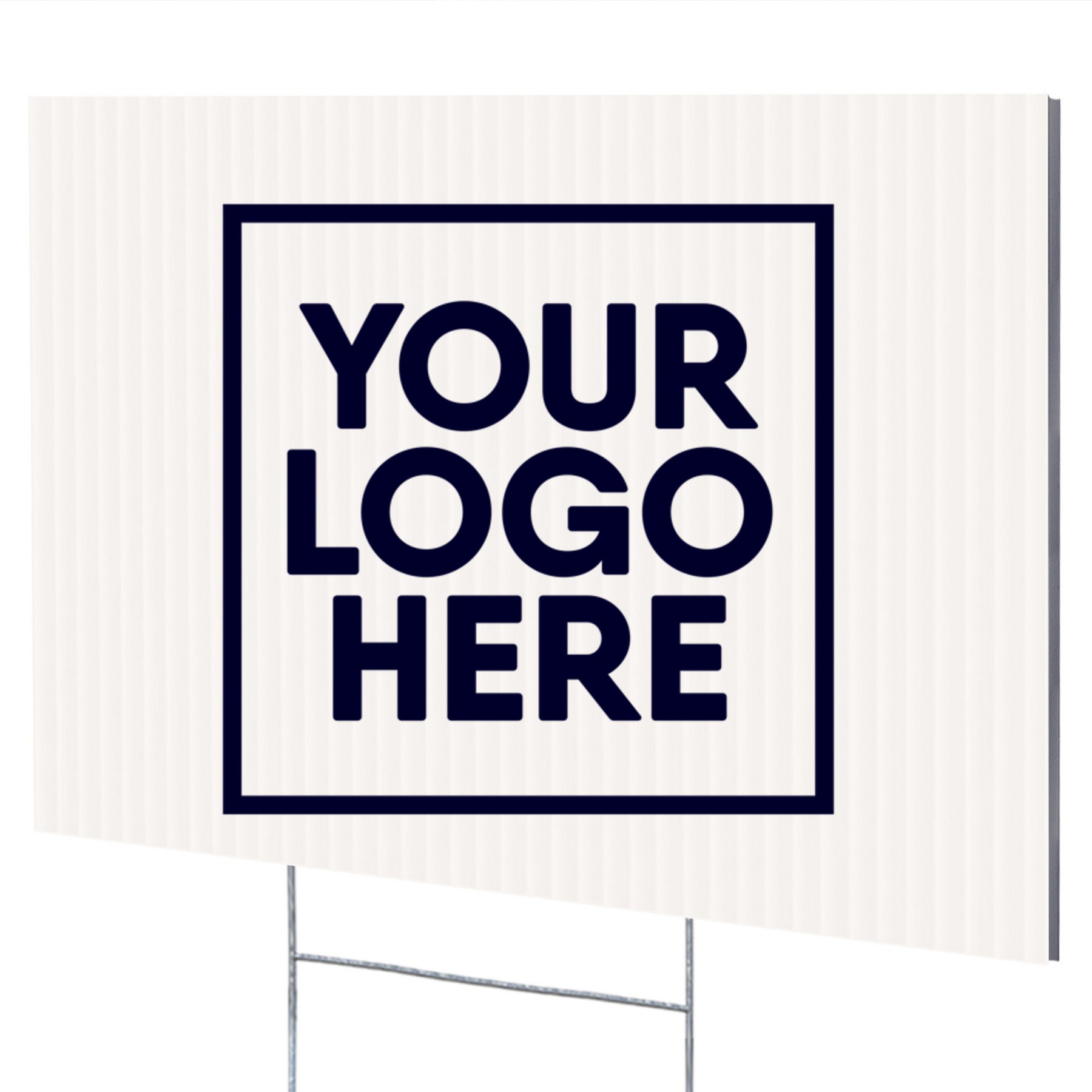 Double-Sided 24x18 Full Color Coroplast Yard Signs