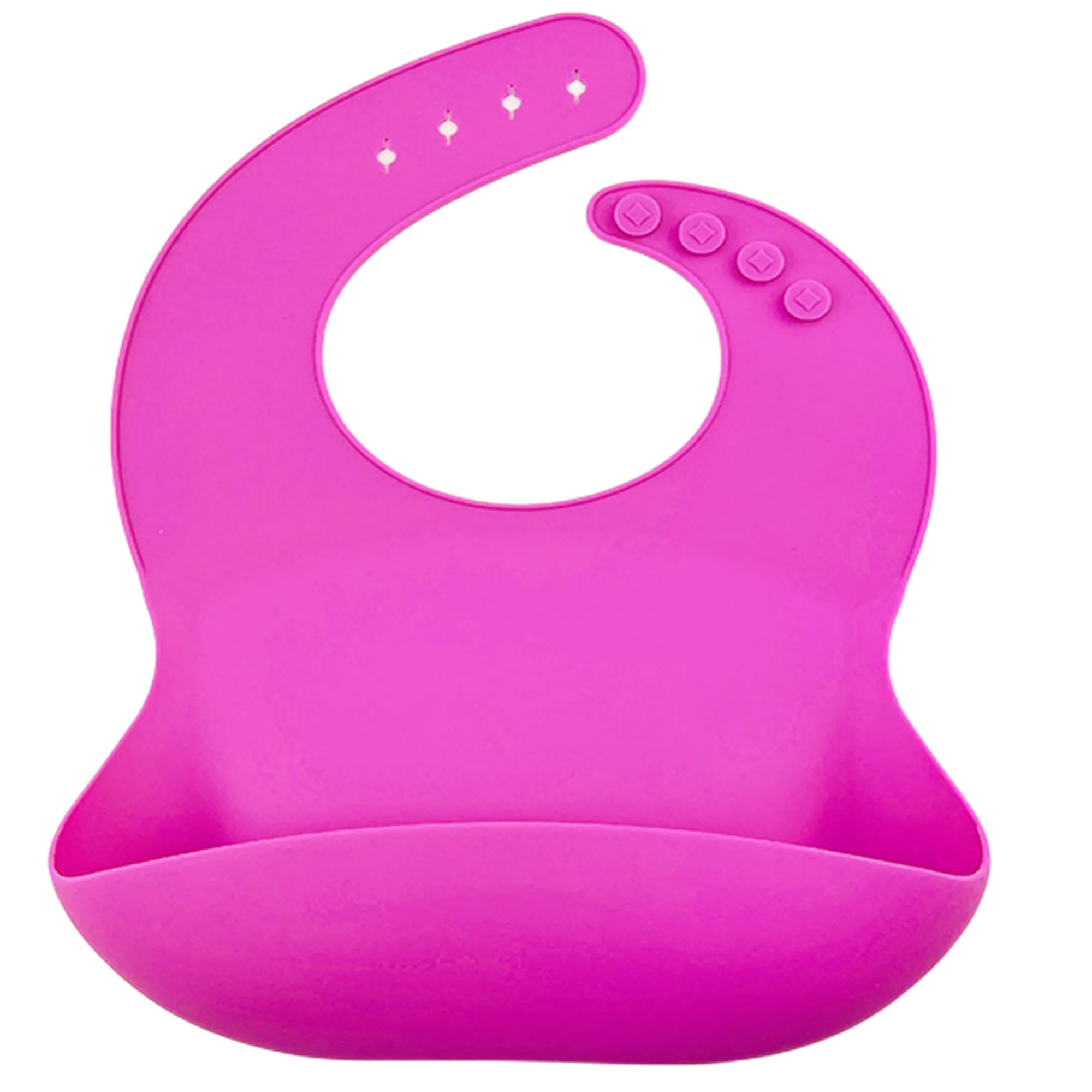 Unisex Waterproof Silicone Baby Bibs 34