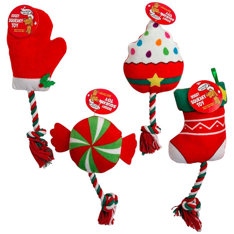 Christmas Dog Toys - Assorted Styles 3