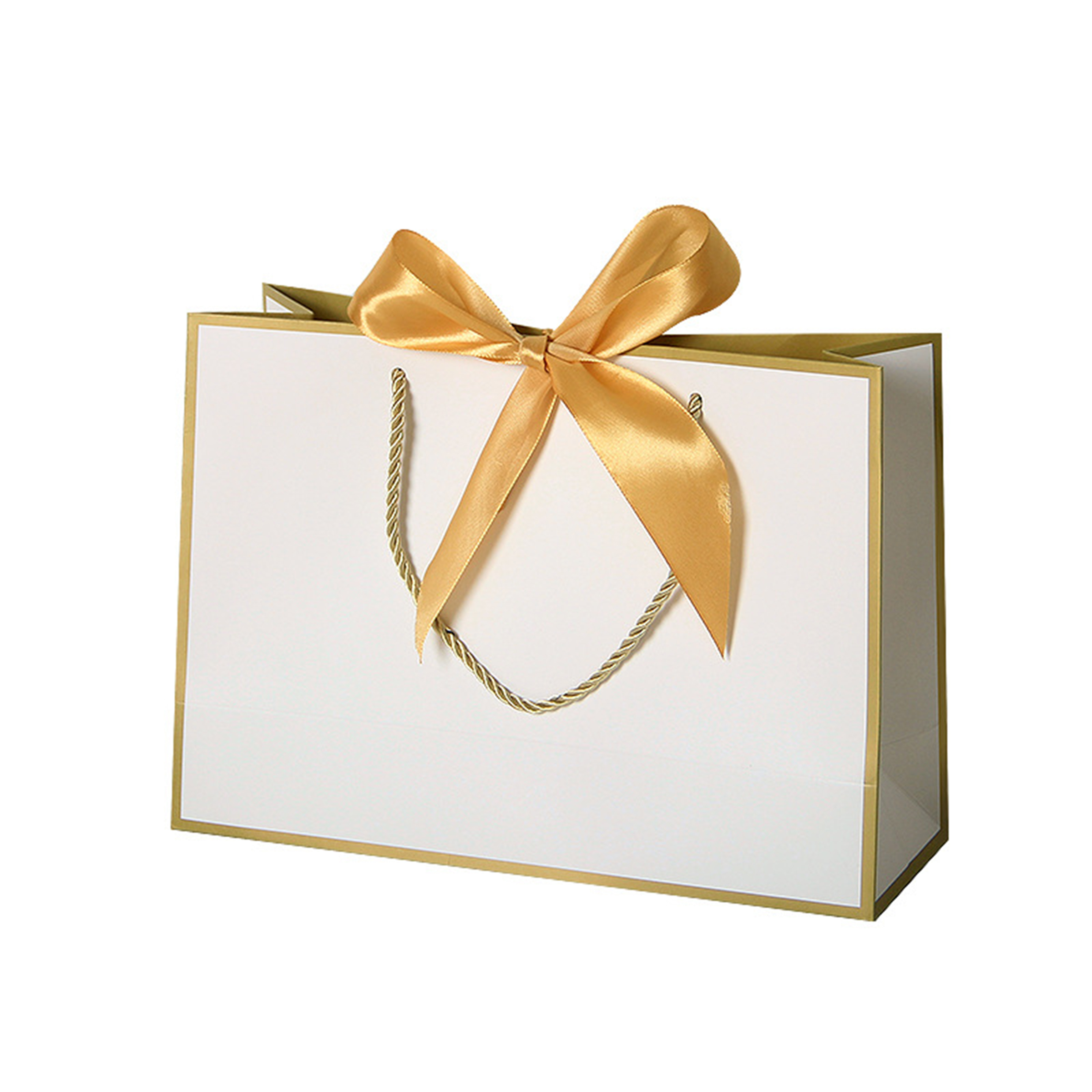 Paper Customizable Gift Bag With Bow Tie 14
