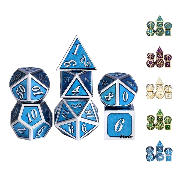 Table Board Game Zinc Alloy Dice